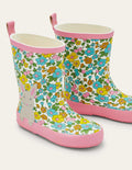 Bottes de pluie fun-Lapin floral