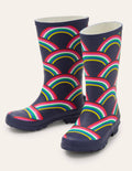 Gummistiefel-Bunt, Regenbogenfarben