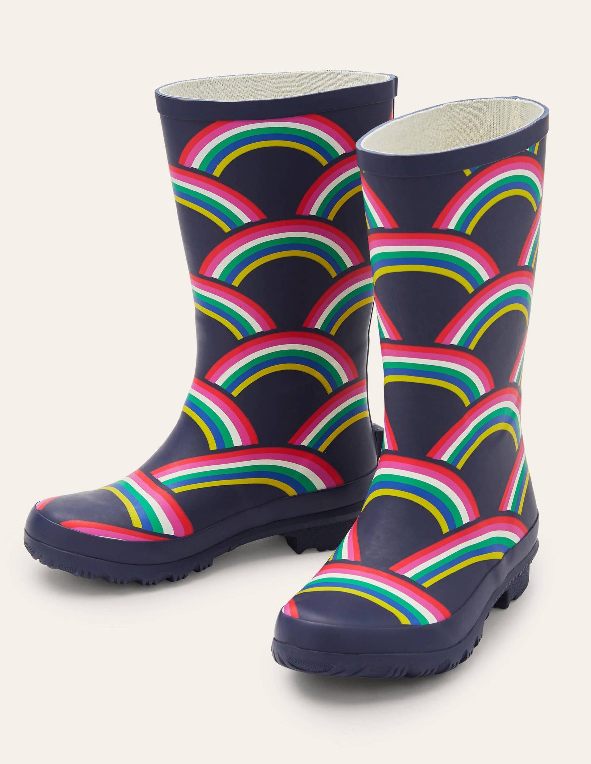 Gummistiefel-Bunt, Regenbogenfarben-1