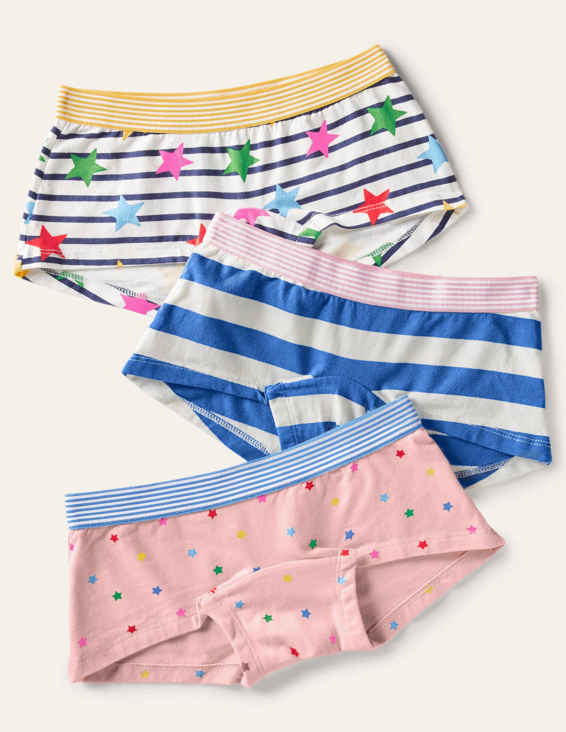 3 shorties-Multi Star-1