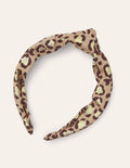 Haarband mit Knoten-Leopardenmuster