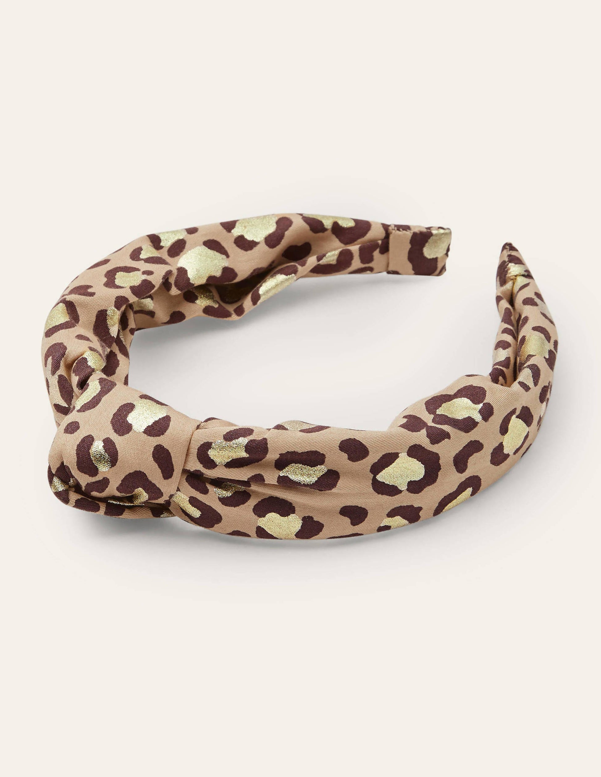 Haarband mit Knoten-Leopardenmuster-2