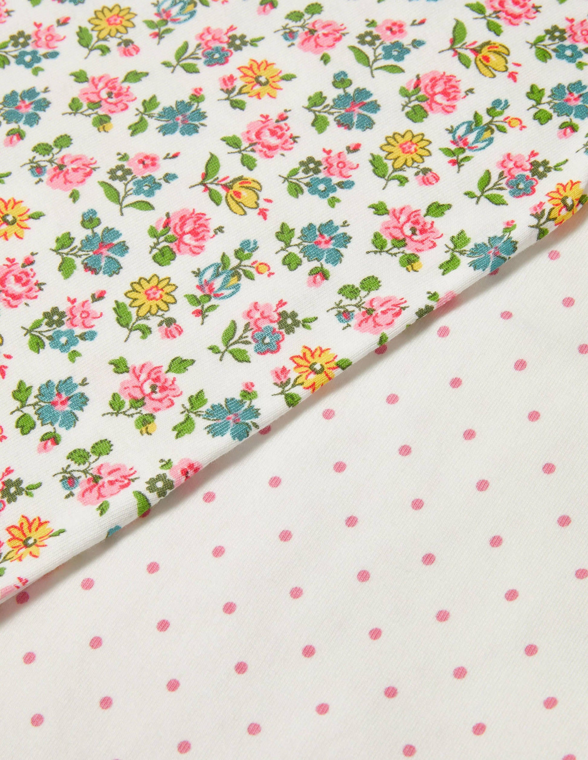 2 débardeurs (fille)-Motif floral multi-3