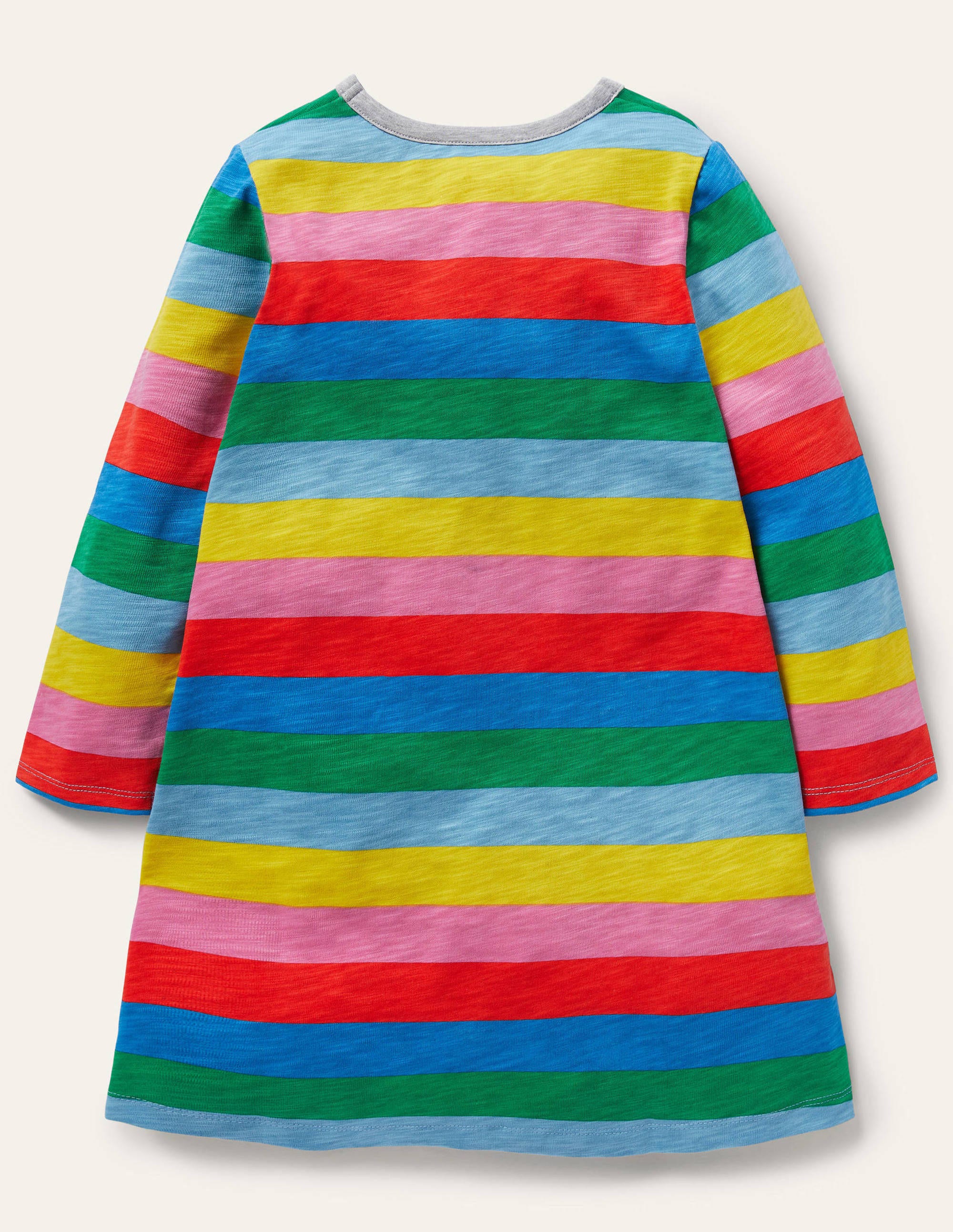 Robe fun en jersey avec poches-Rayé multi - Image 2