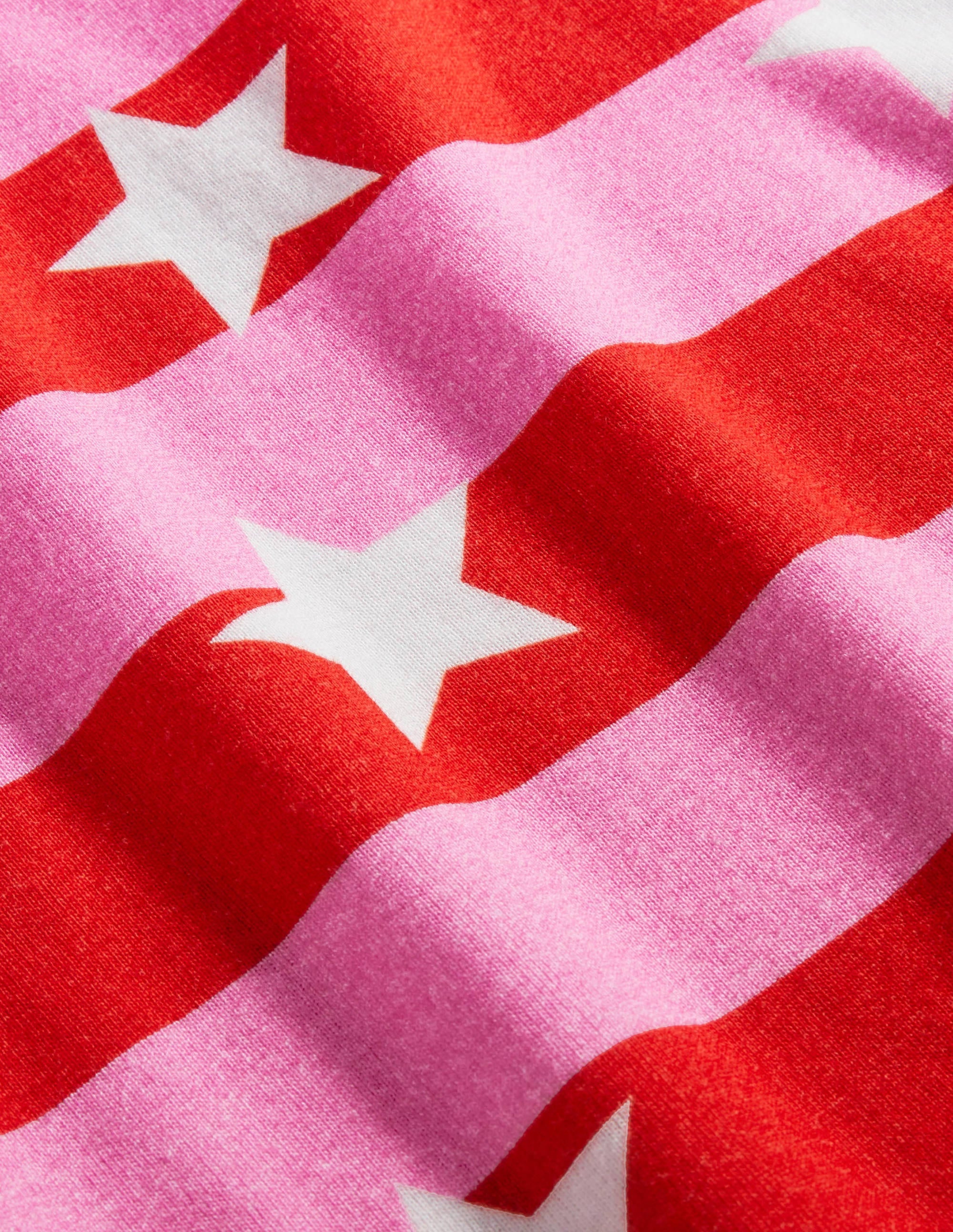 Snug Glow-In-The-Dark Pyjamas-Bright Petal Pink Star - Image 3