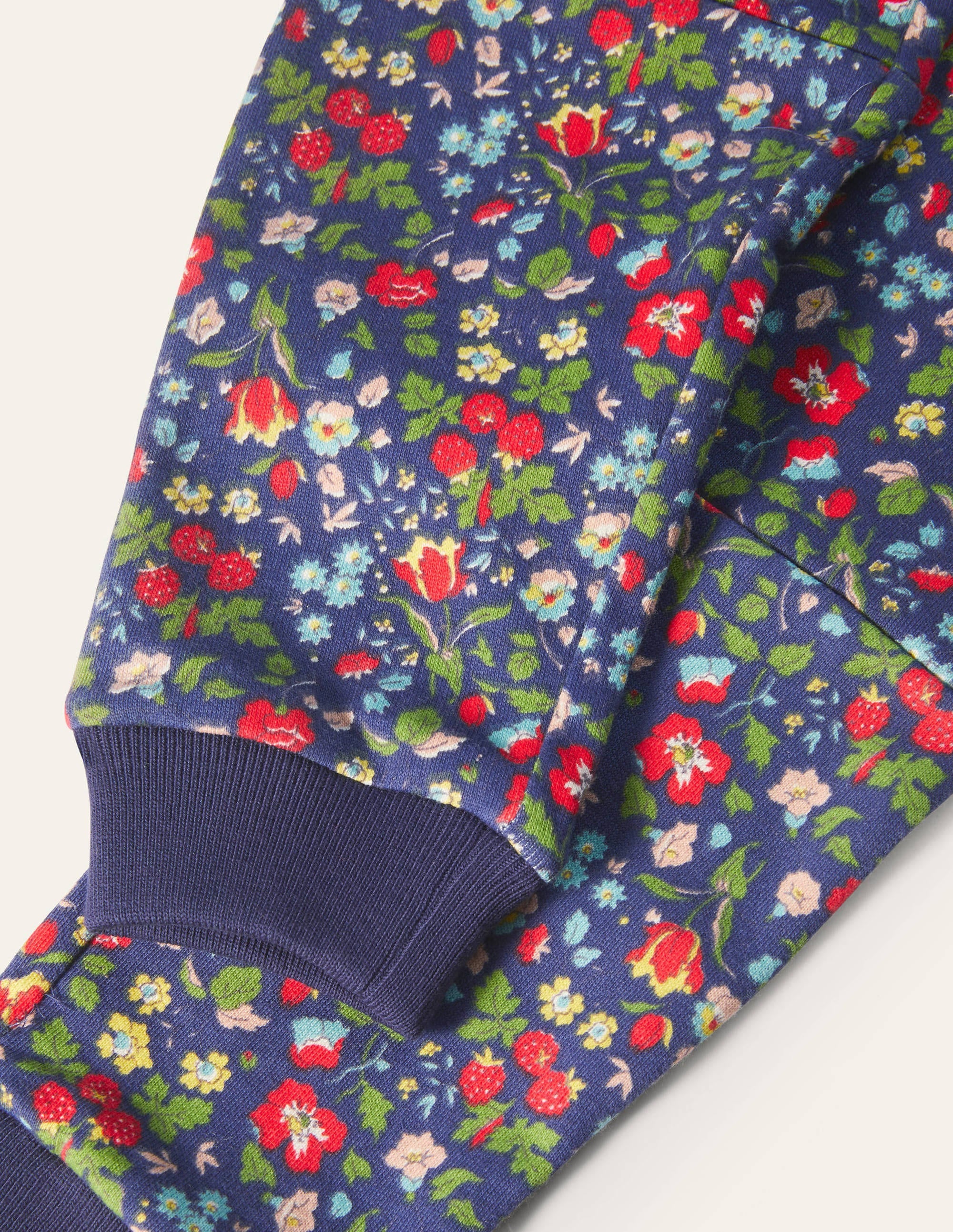 Pantalon de survêtement à genoux renforcés-Floral baies d'automne tribord - Image 3