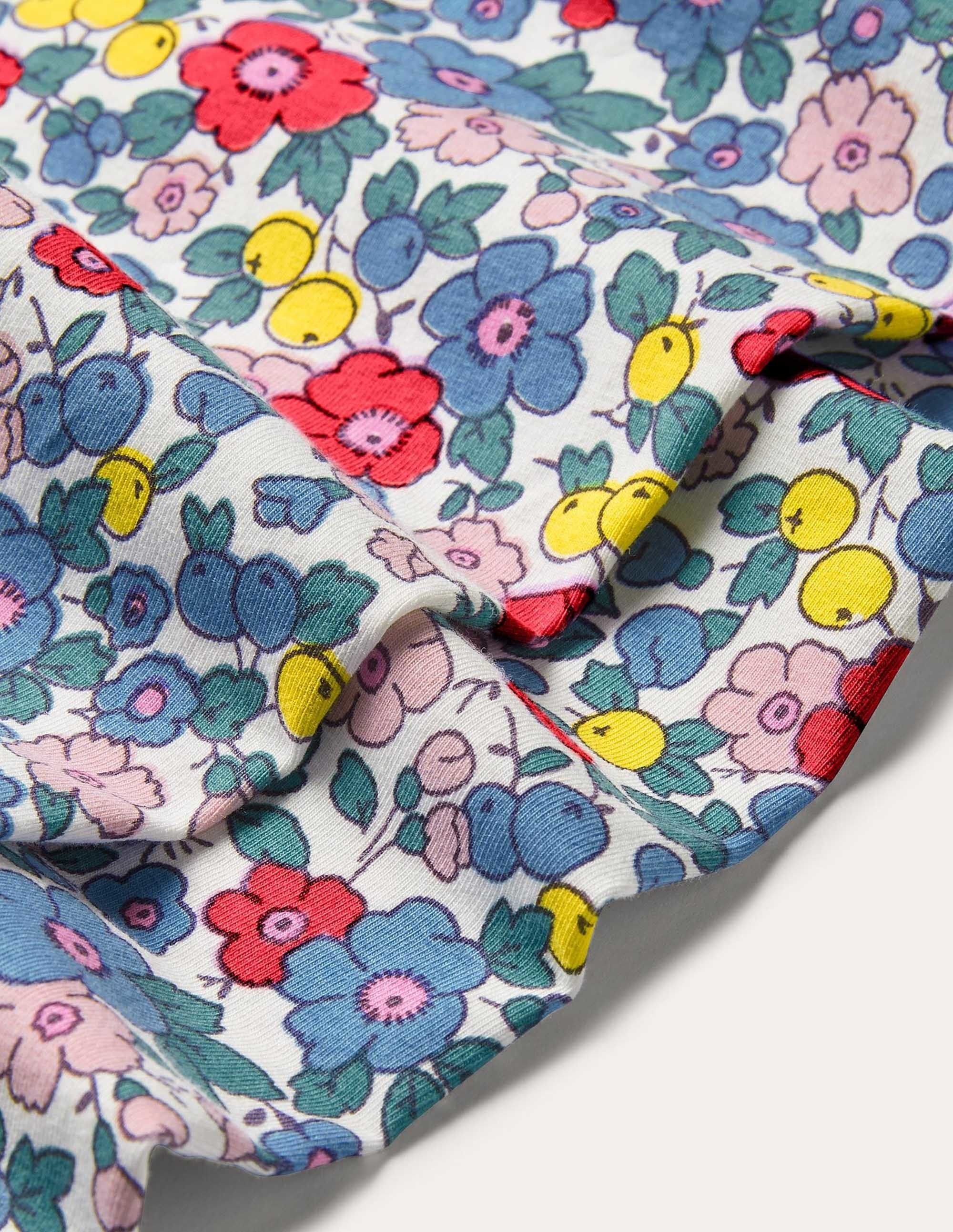 Fröhliche Leggings-Bunt, Apfelblüten - Image 3