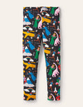 Fun Leggings-Starboard Blue When I Grow Up