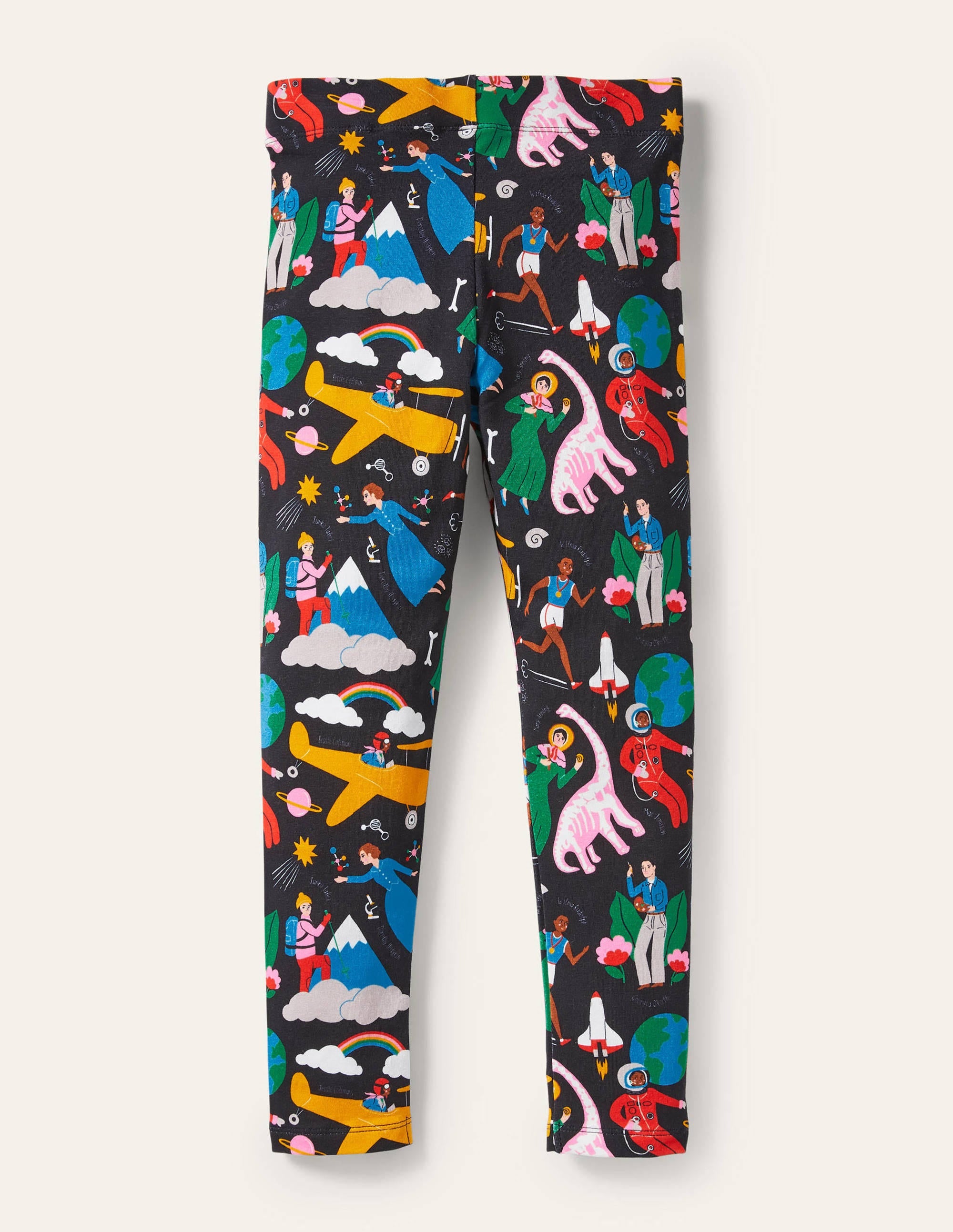 Fun Leggings-Starboard Blue When I Grow Up - Image 2
