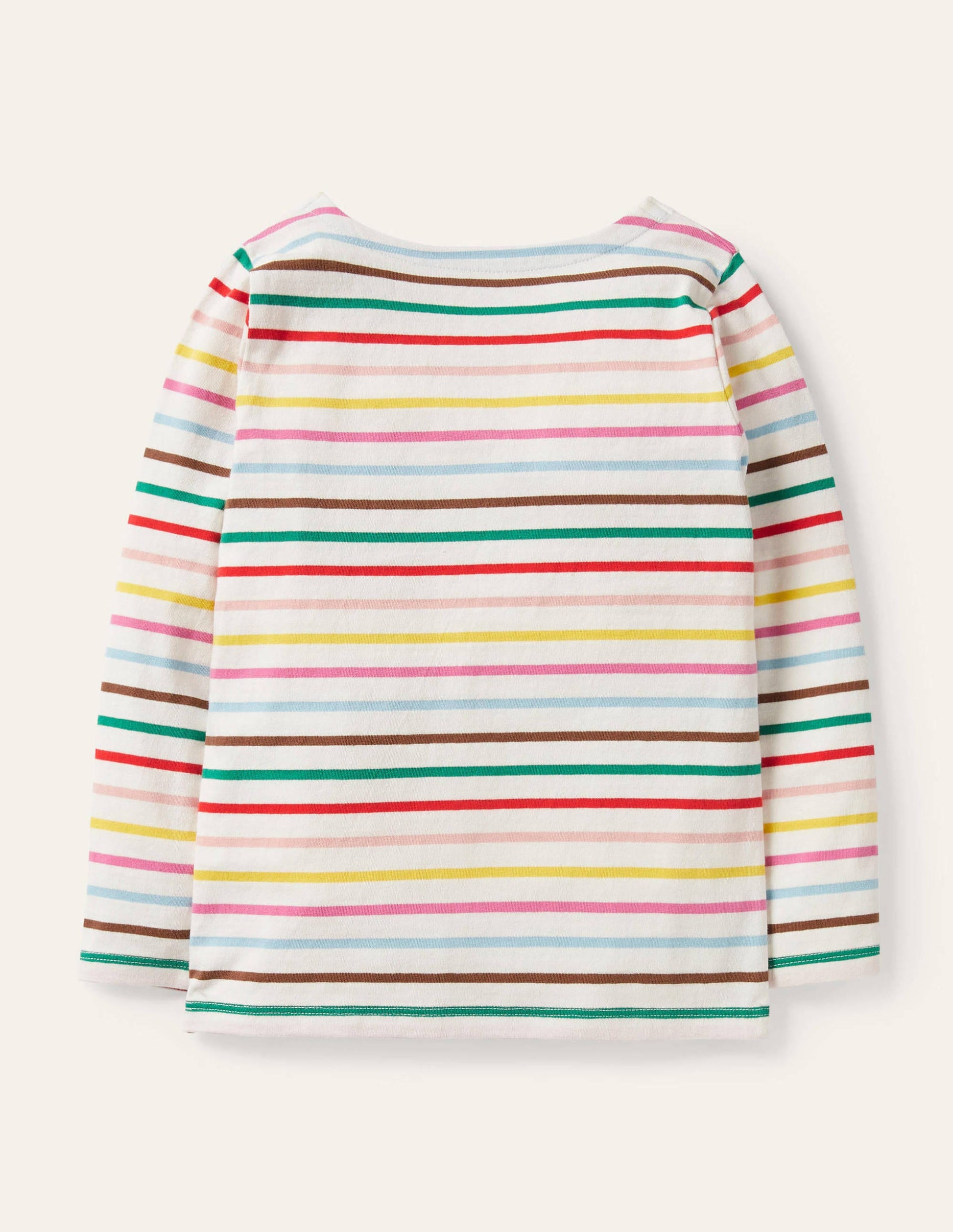 Lustiges Bretonshirt-Mini Me, Regenbogen-2