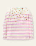 Fun Breton-Ivory/Lilac Gold Spot