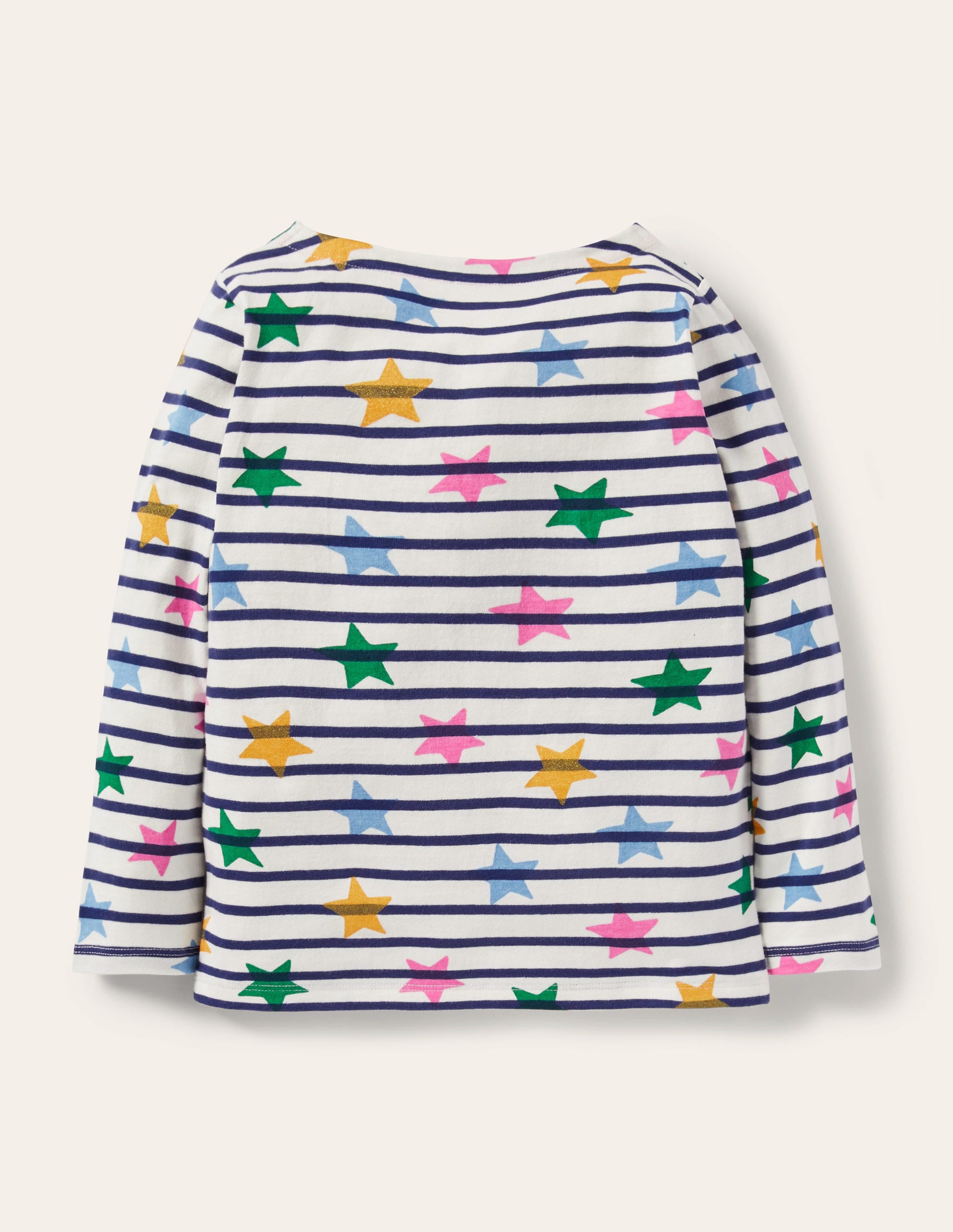 Fun Breton-Ivory/Navy Multi Stars - Image 2