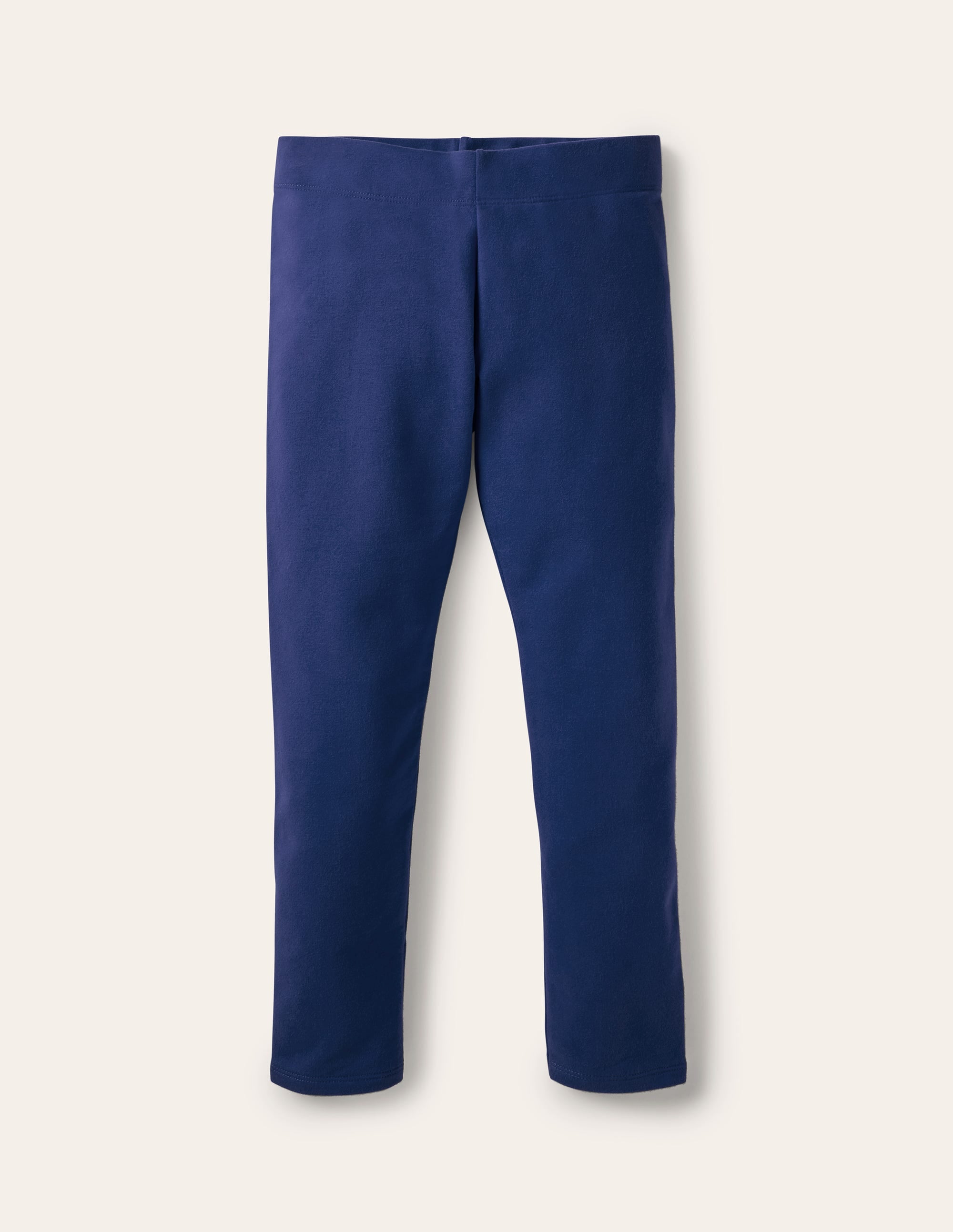Einfarbige bequeme Leggings-Schuluniform-Navy - Image 1