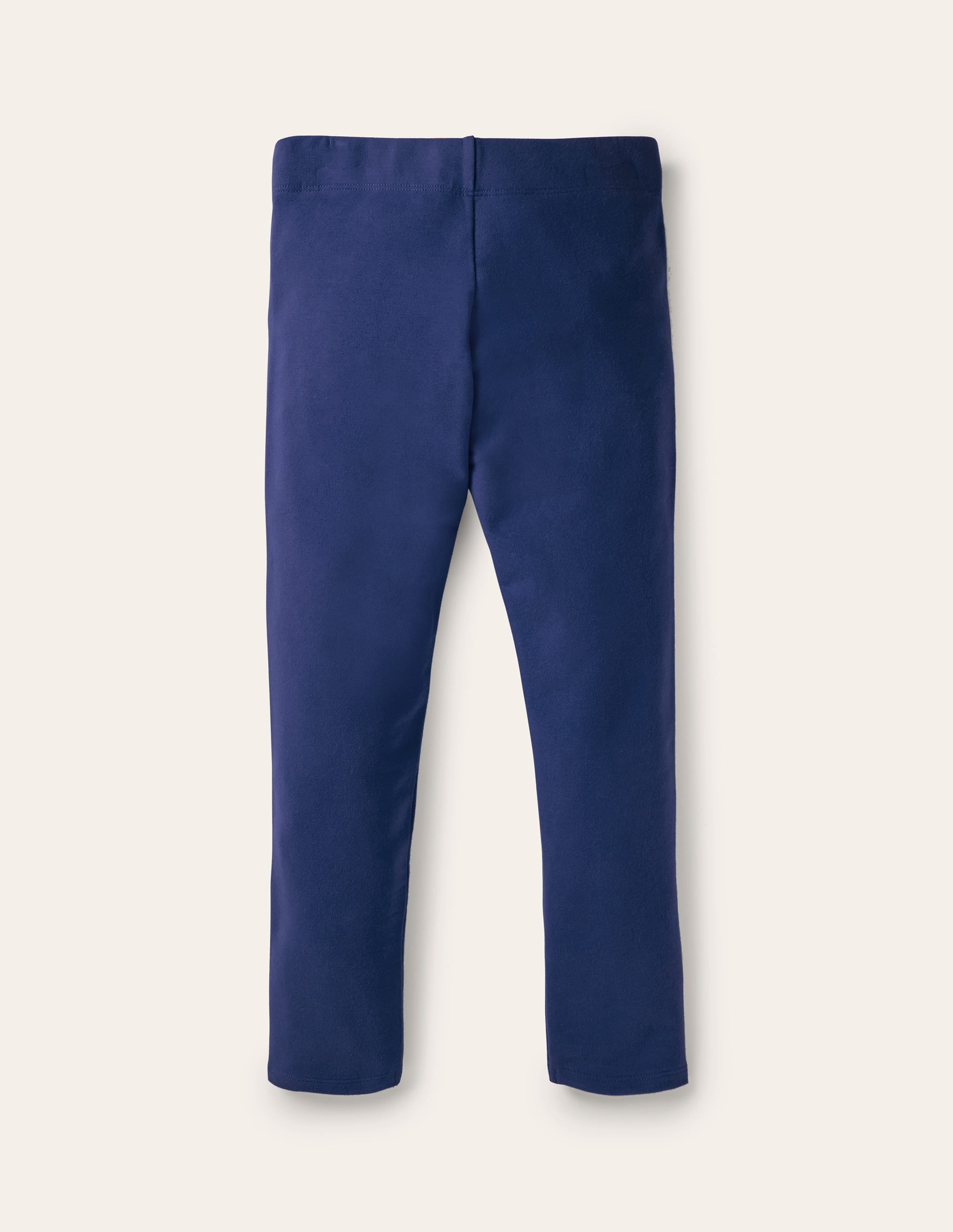 Einfarbige bequeme Leggings-Schuluniform-Navy - Image 2