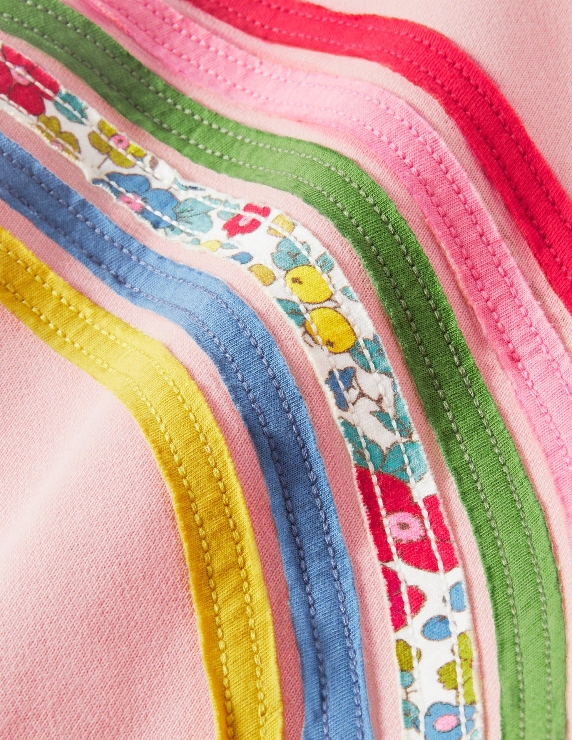 Robe-sweat à motif arc-en-ciel-Arc-en-ciel rose boto-3