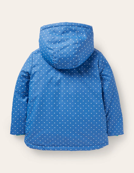 Anorak mit Sherpa-Futter-Elisabethanisches Blau, Meerschweinchen