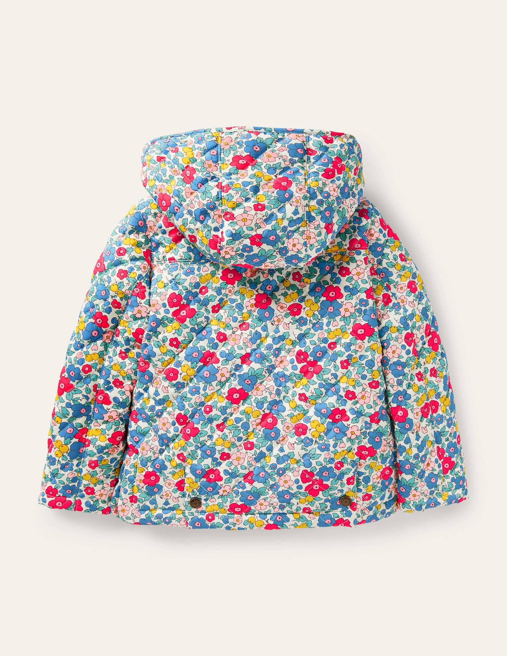 Veste matelassée-Motif floral fleur de pommier multi - Image 2