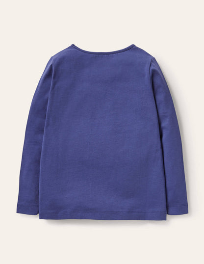 T-Shirt mit lustigen Fakten-Segelblau, When I Grow Up