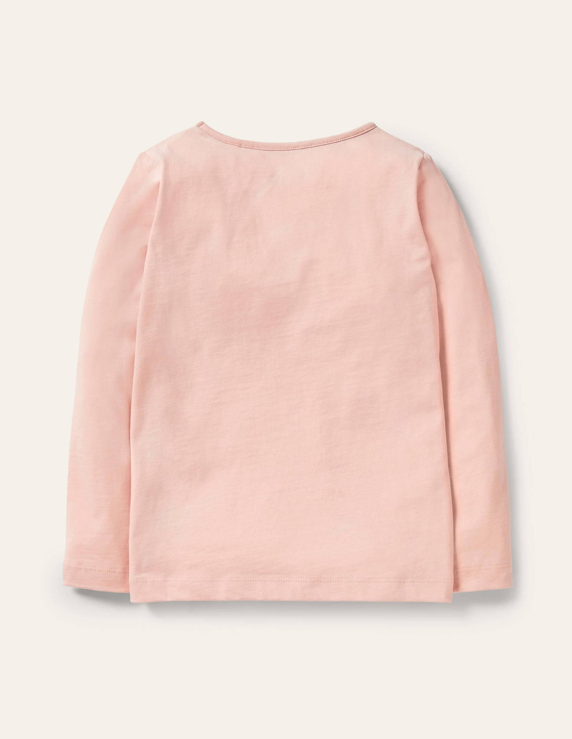 T-shirt à motif infos amusantes-Ballerines rose Provence poudré-2