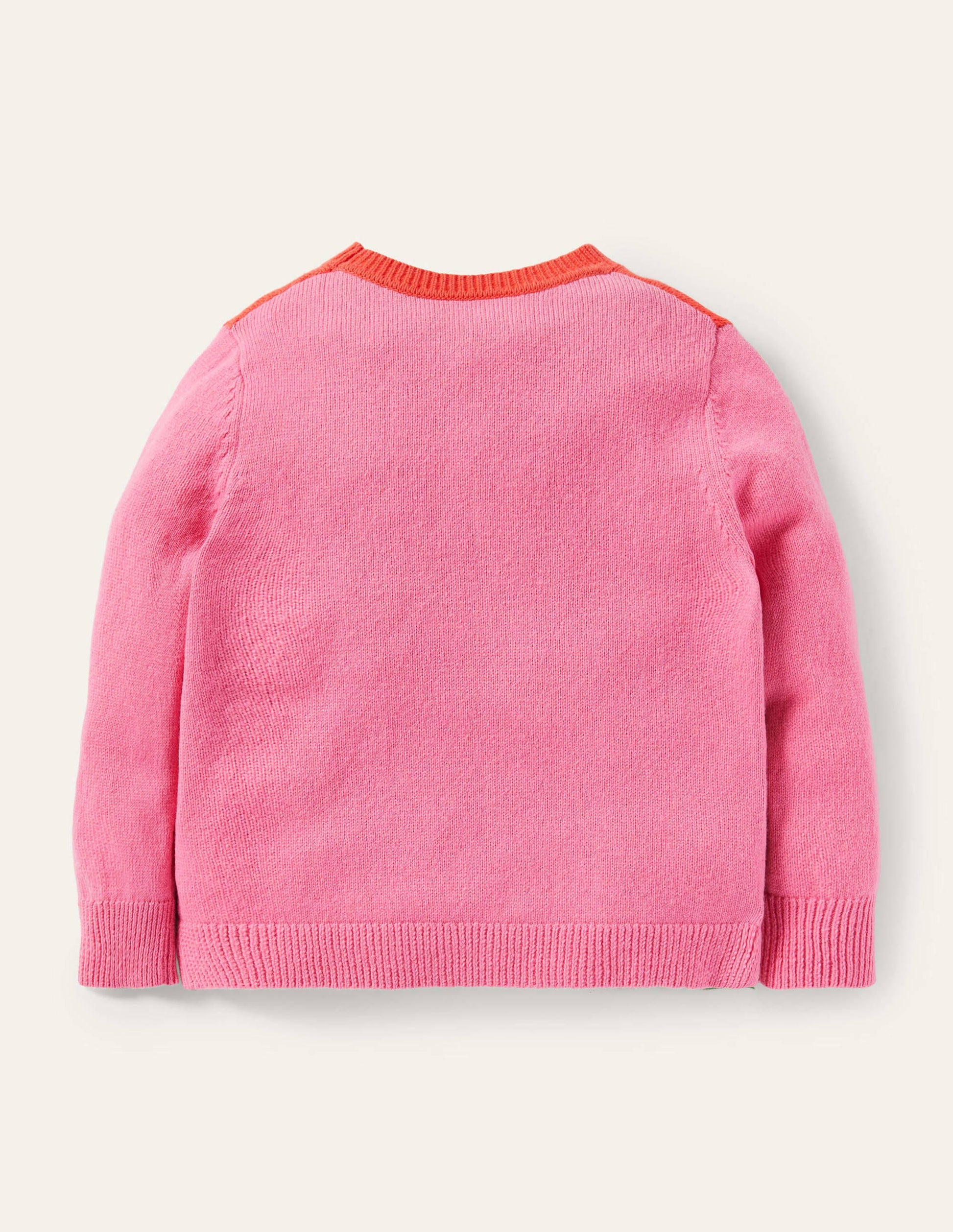 Fröhlicher Pullover-Rosa, Pferdestall-2