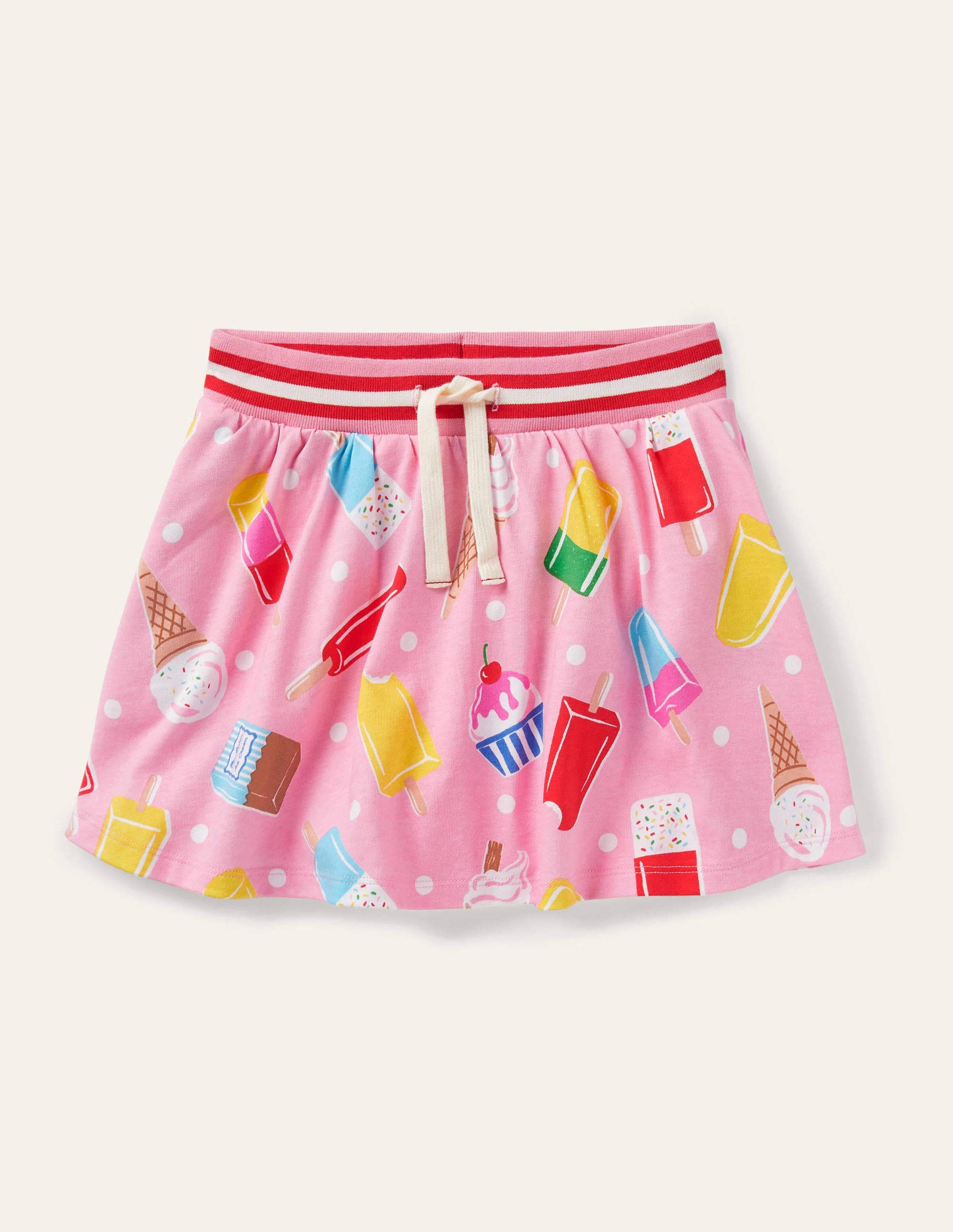 Jersey Skort-Pink Lemonade Ice Cream Spot - Image 1