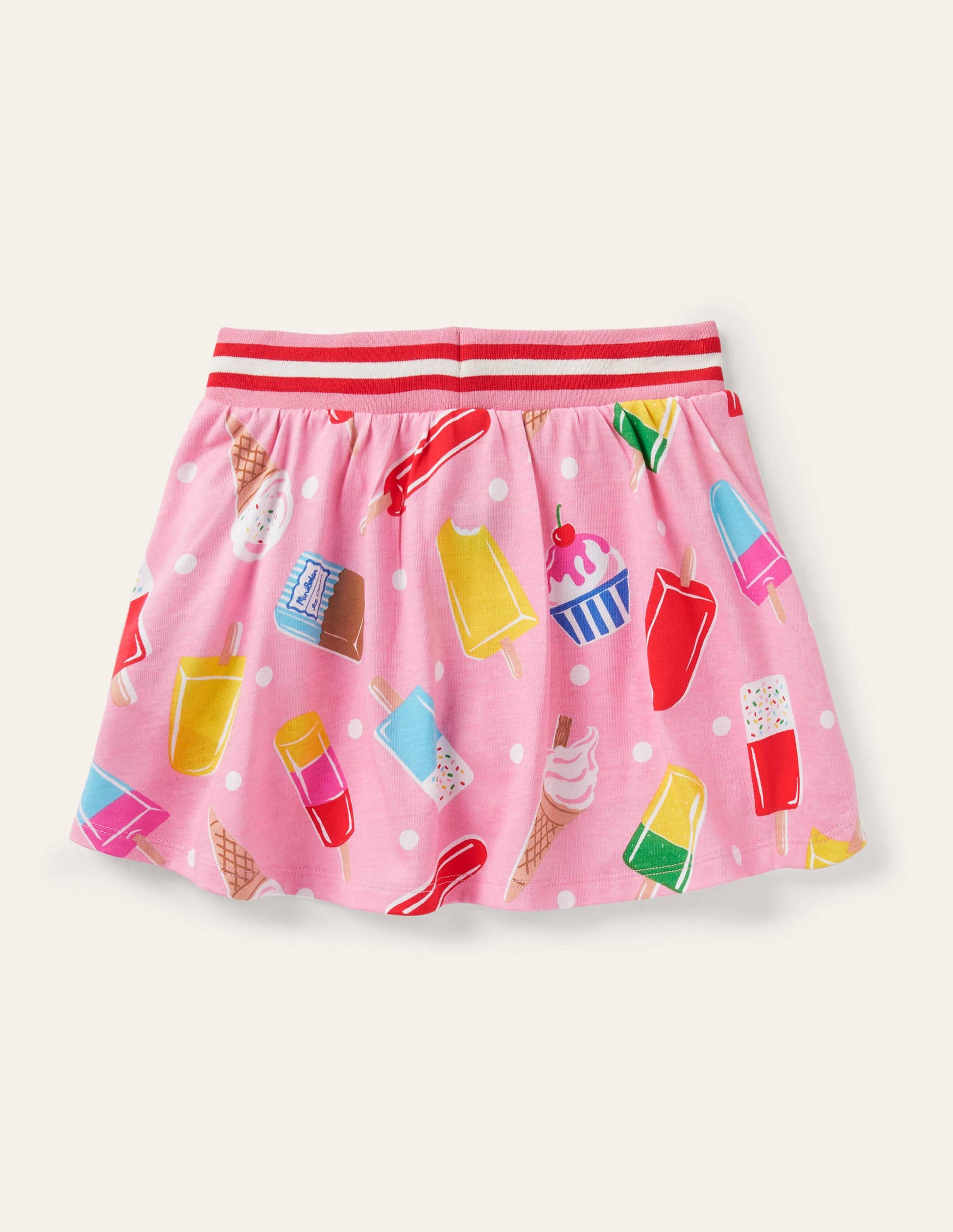 Jersey Skort-Pink Lemonade Ice Cream Spot-2