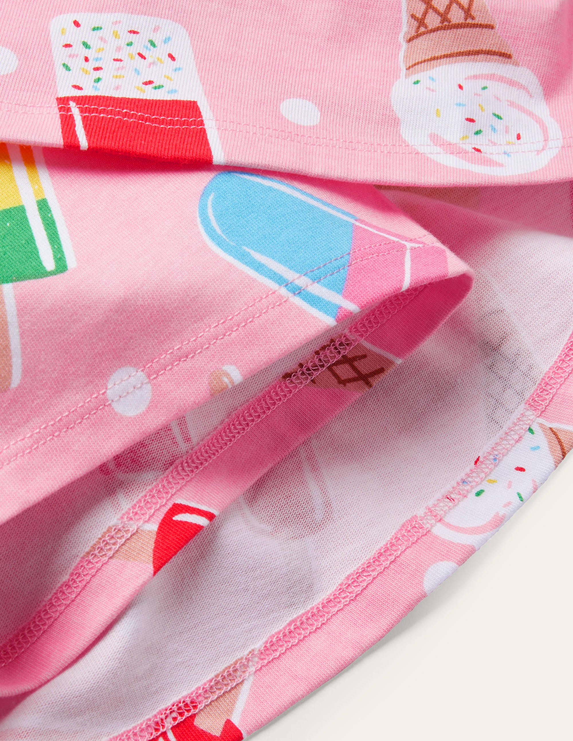 Jersey Skort-Pink Lemonade Ice Cream Spot - Image 3