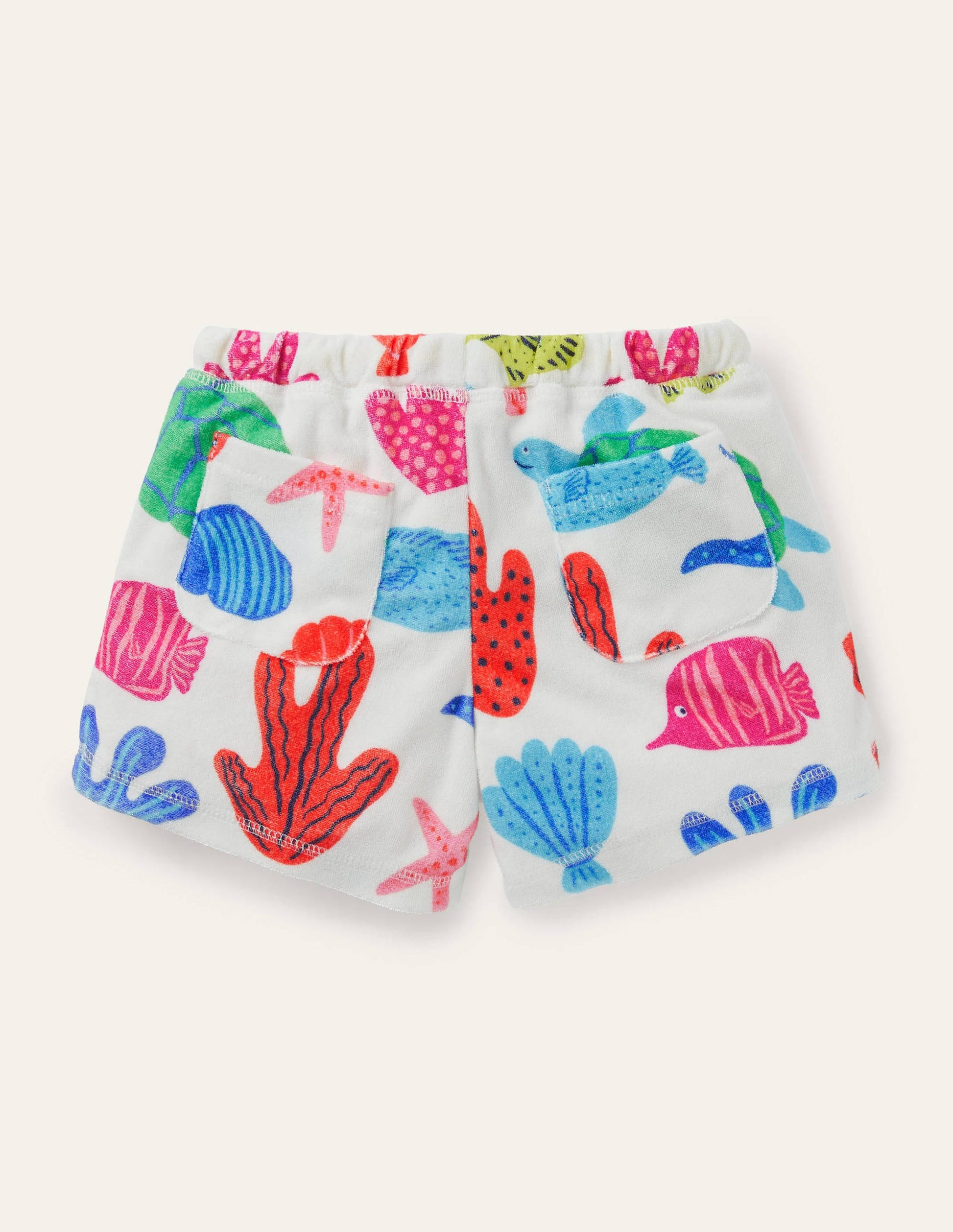 Frottee-Shorts-Bunt, Riesenfische-2