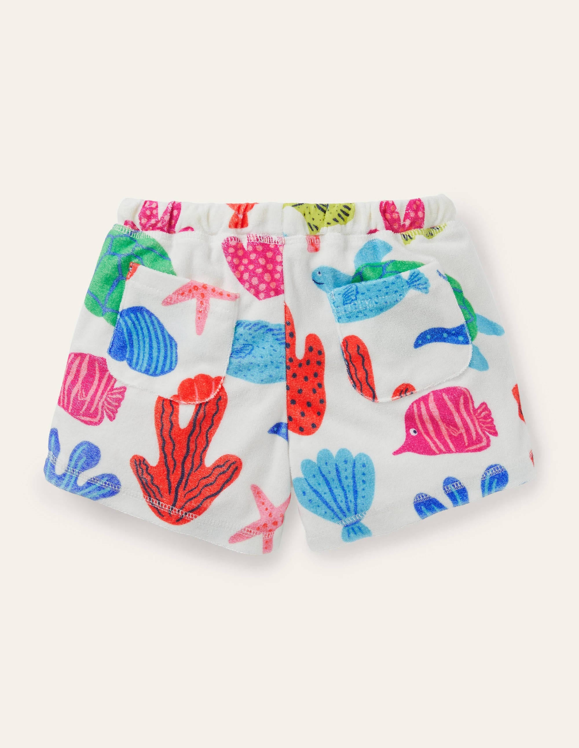 Frottee-Shorts-Bunt, Riesenfische - Image 2