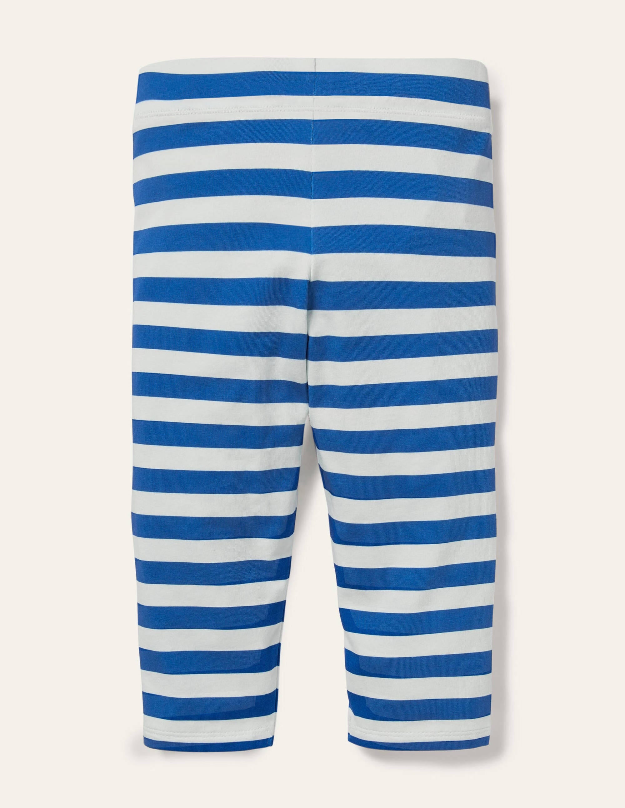 Fun Cropped Leggings-Elizabethan Blue/ Ivory - Image 2