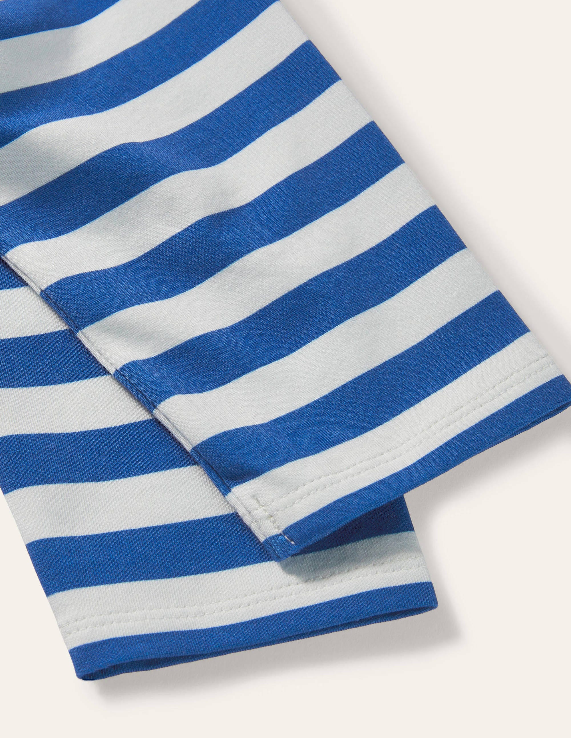 Fun Cropped Leggings-Elizabethan Blue/ Ivory - Image 3