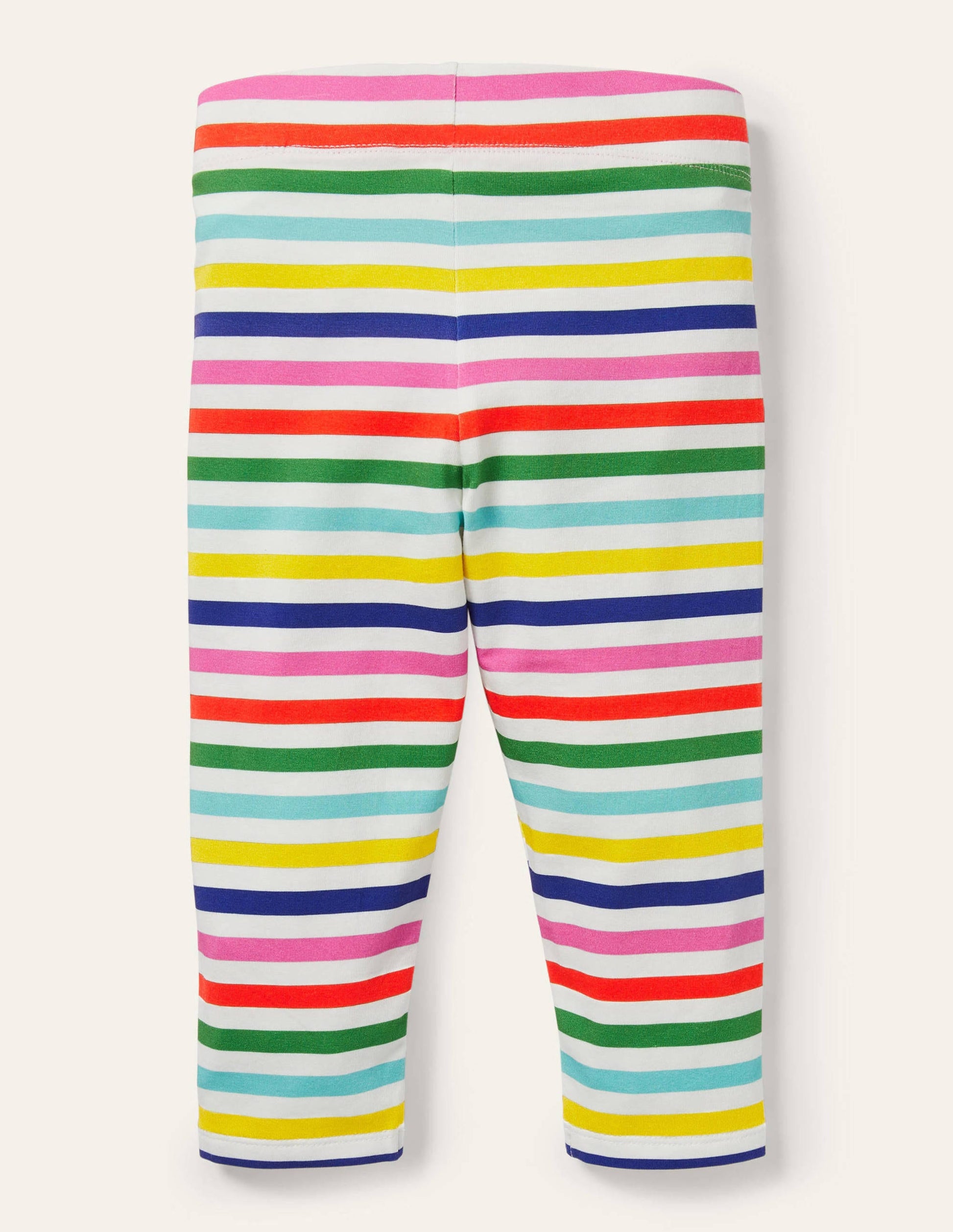Fröhliche 7/8-Leggings-Bunt, Gestreift-2