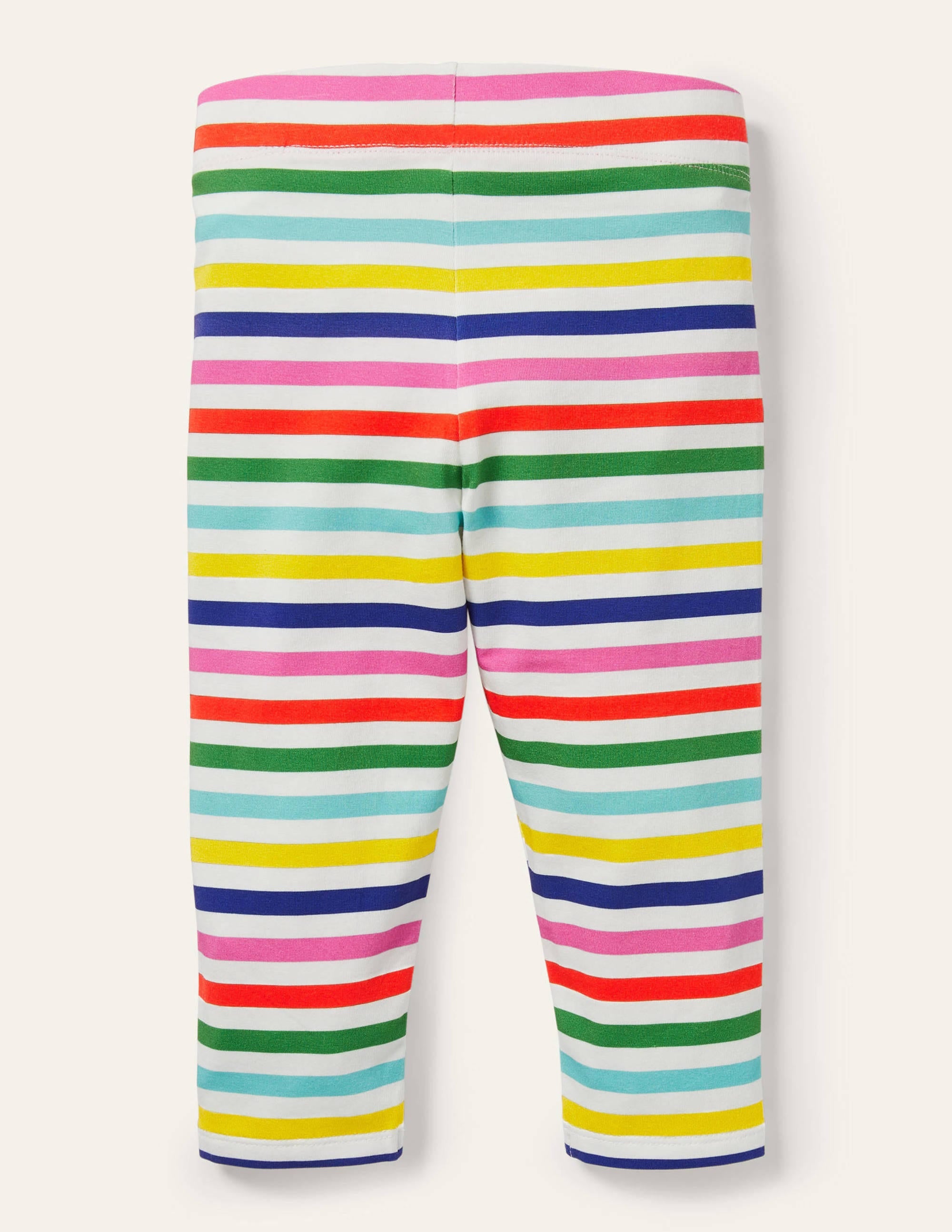 Fröhliche 7/8-Leggings-Bunt, Gestreift - Image 2
