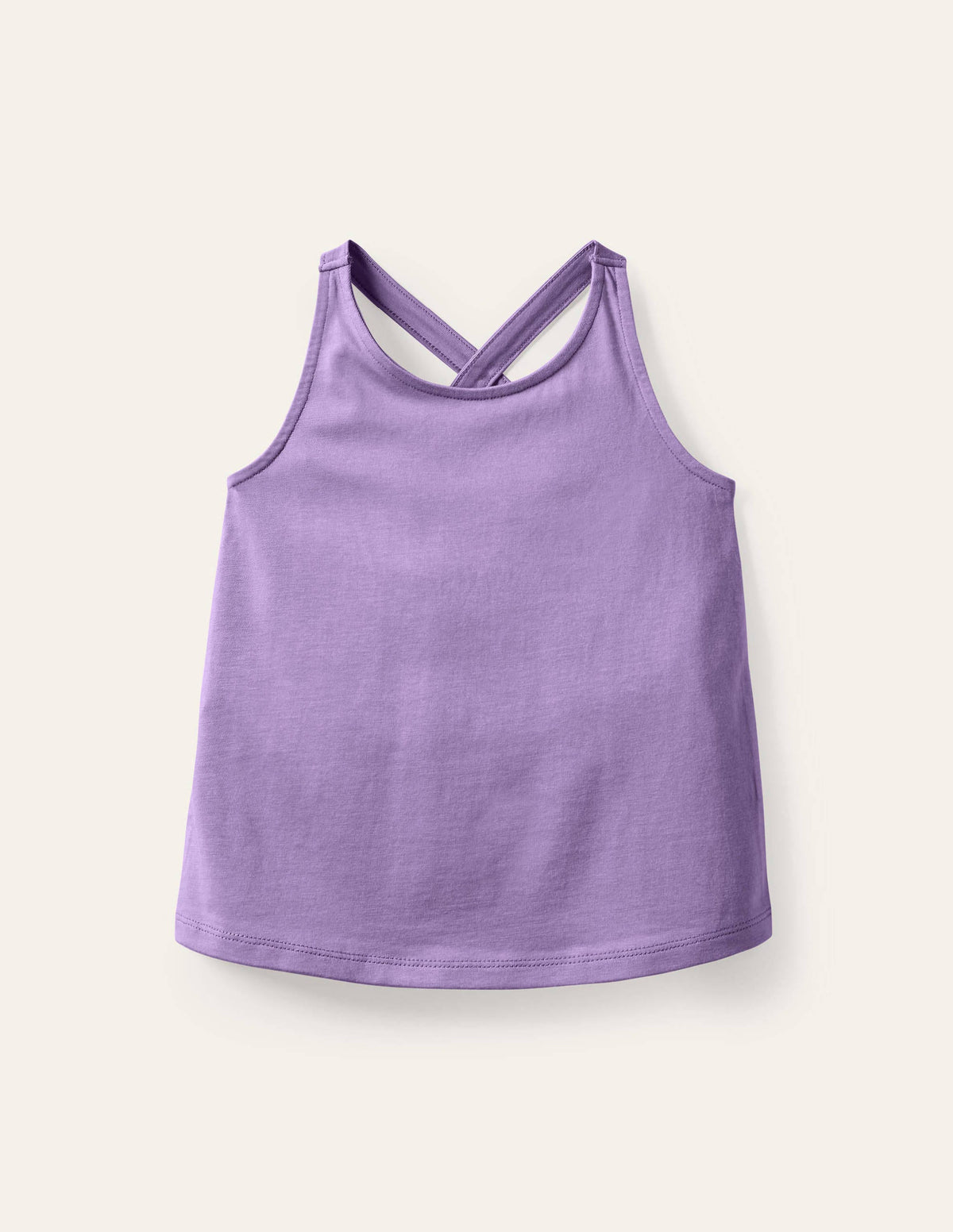 Oberteil mit überkreuzten Trägern-Kühles Violett-1