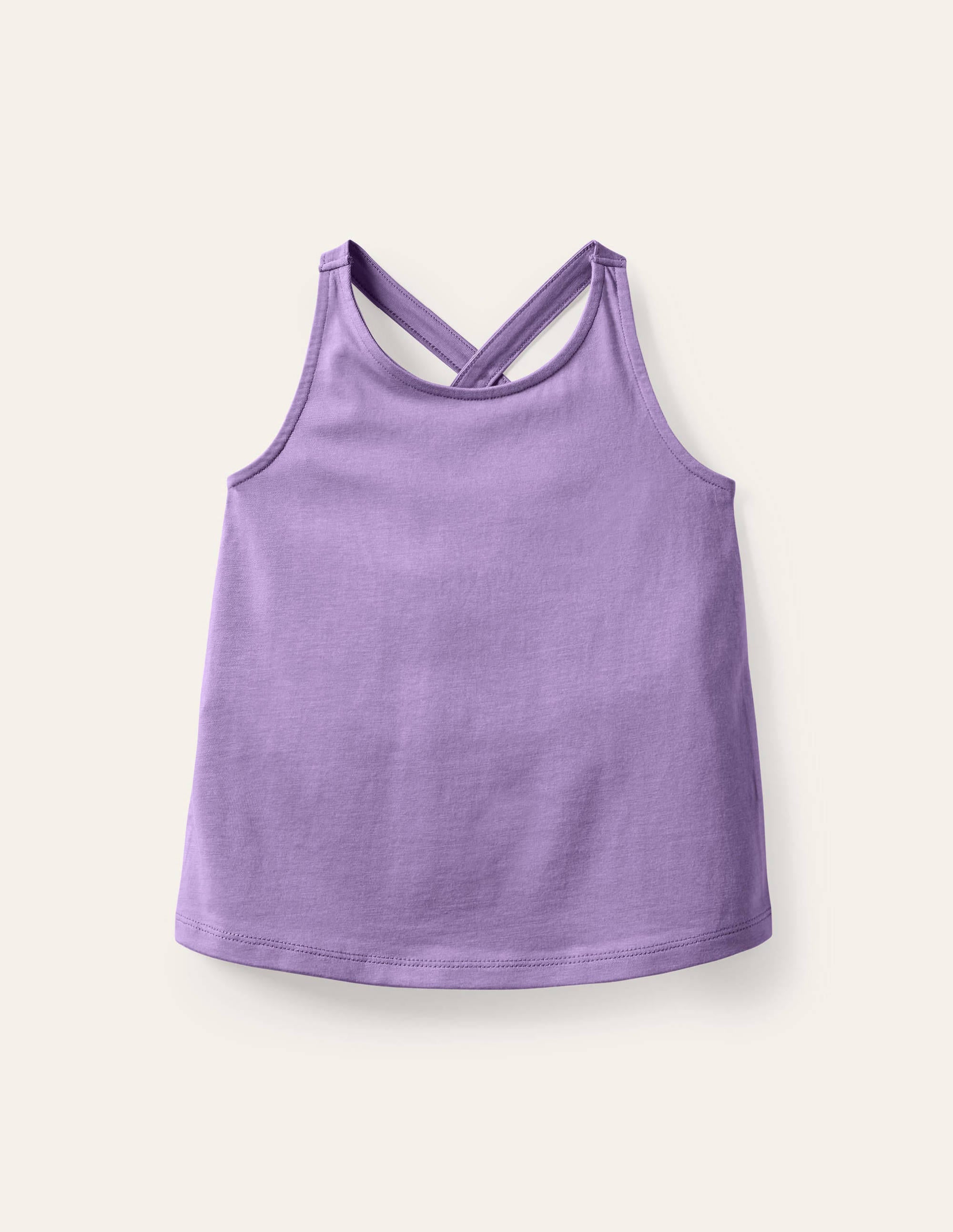 Oberteil mit überkreuzten Trägern-Kühles Violett - Image 1