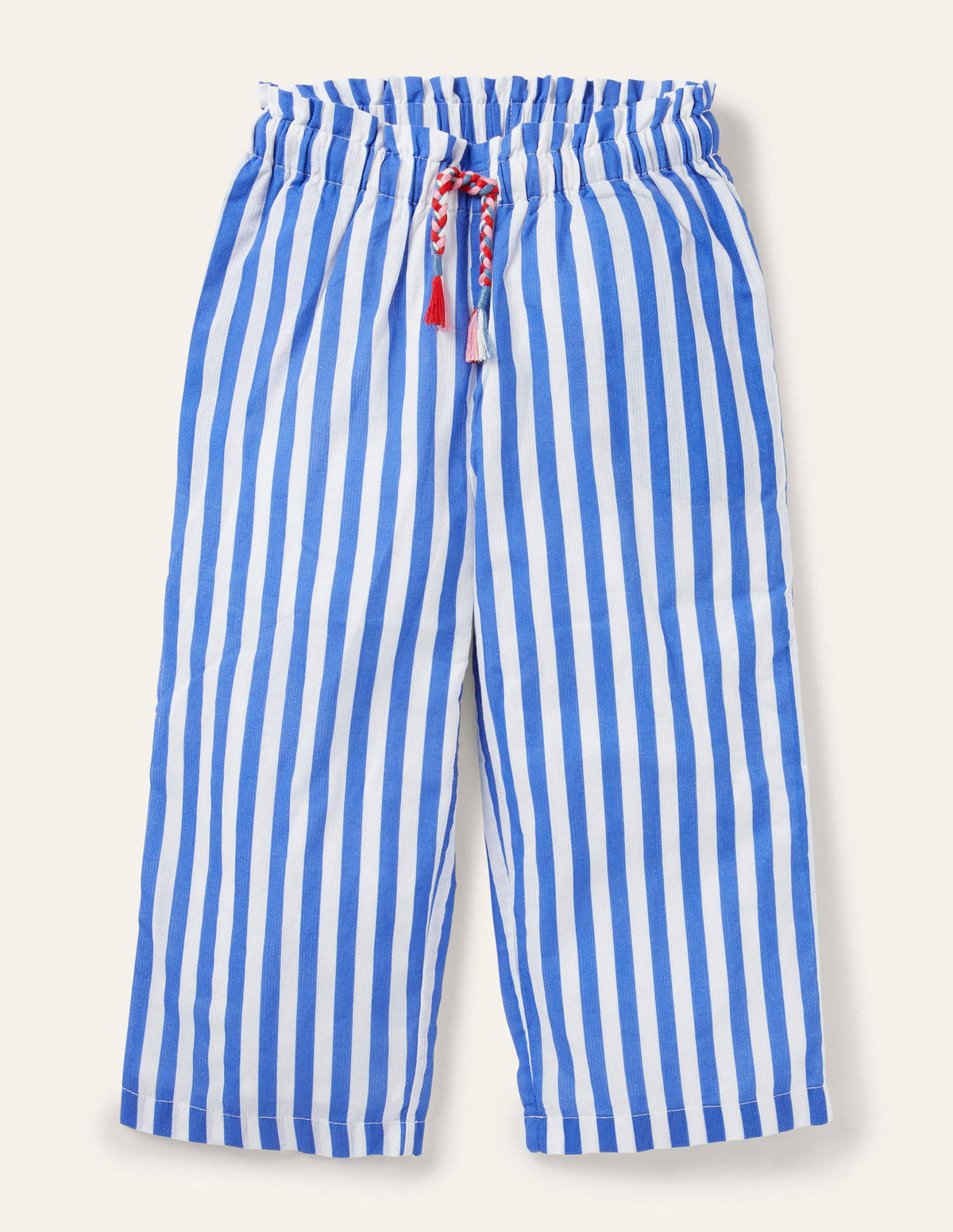 Gemusterte Webculotte-Elisabethanisches Blau/Weiß - Image 1
