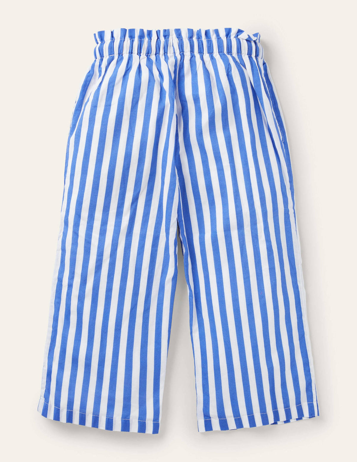 Gemusterte Webculotte-Elisabethanisches Blau/Weiß - Image 2