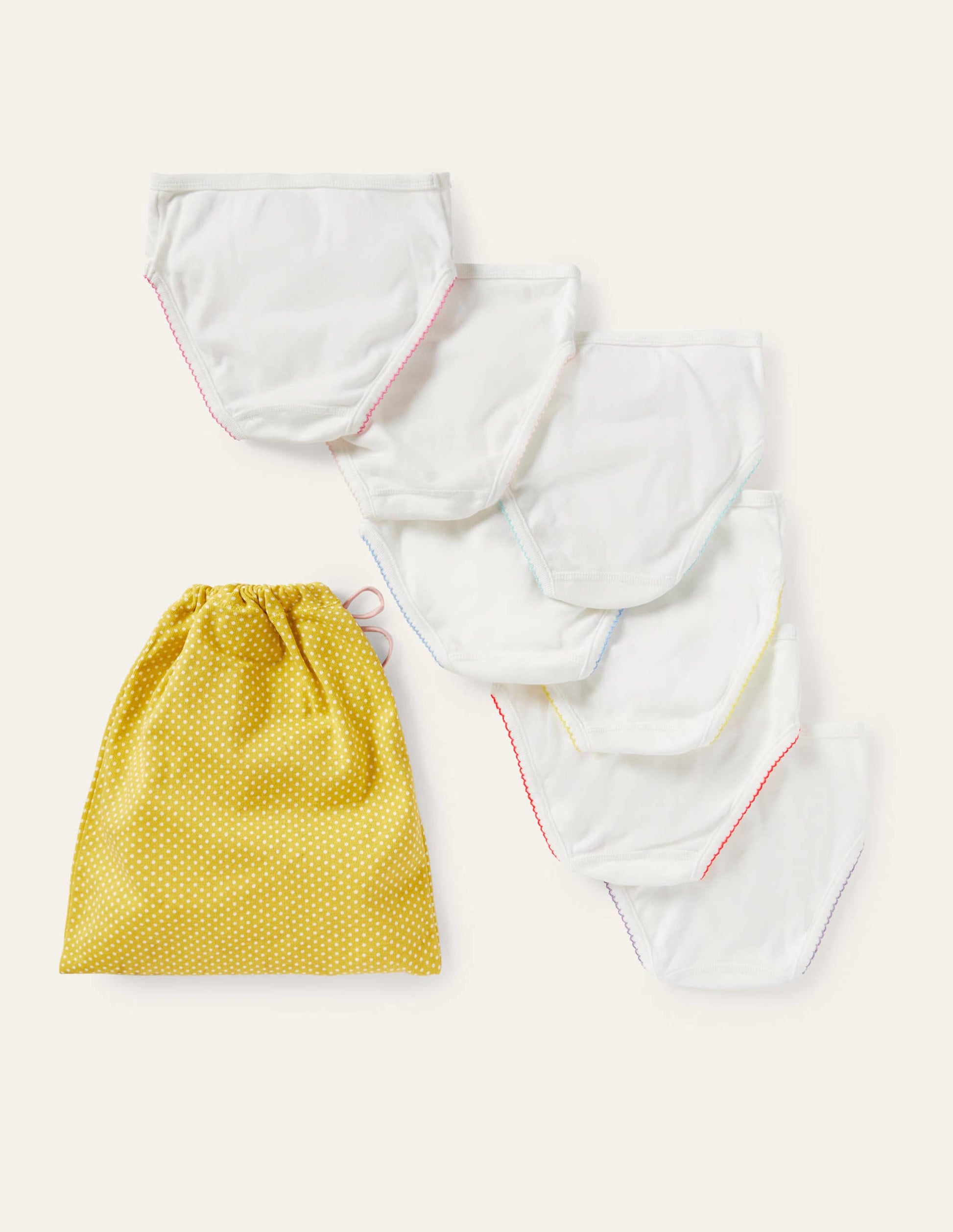 Unterhosen im 7er-Pack-Naturweiß, Blumen- und Haustiermuster-2