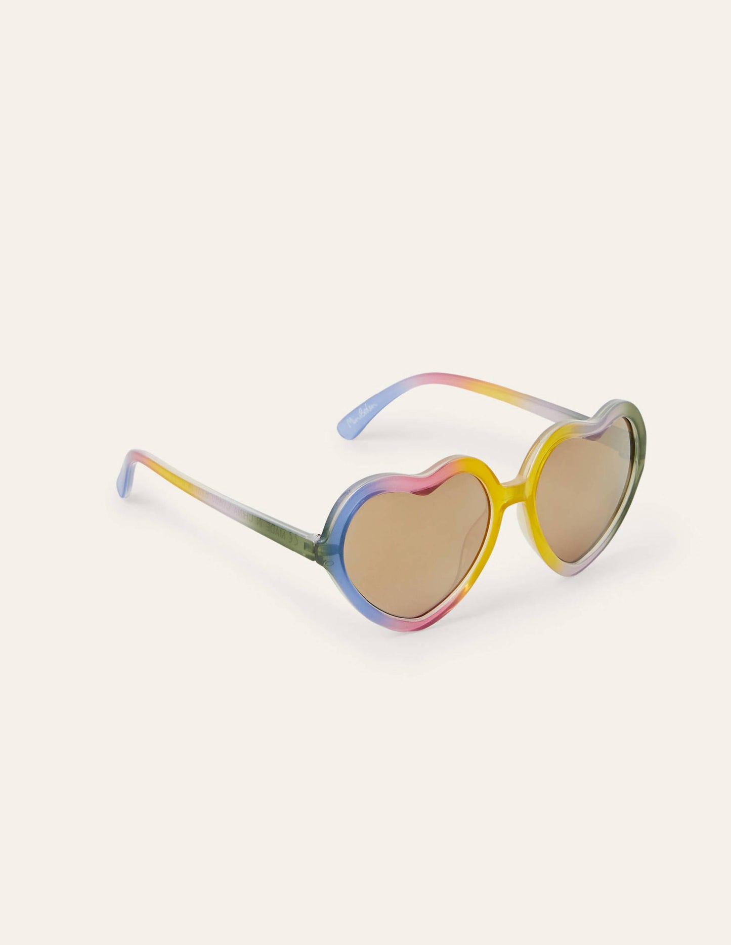 Sonnenbrille-Pastell-Regenbogen, Herzen