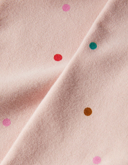 Fröhliche bequeme Leggings-Provence-Rosa, Konfettipunkte