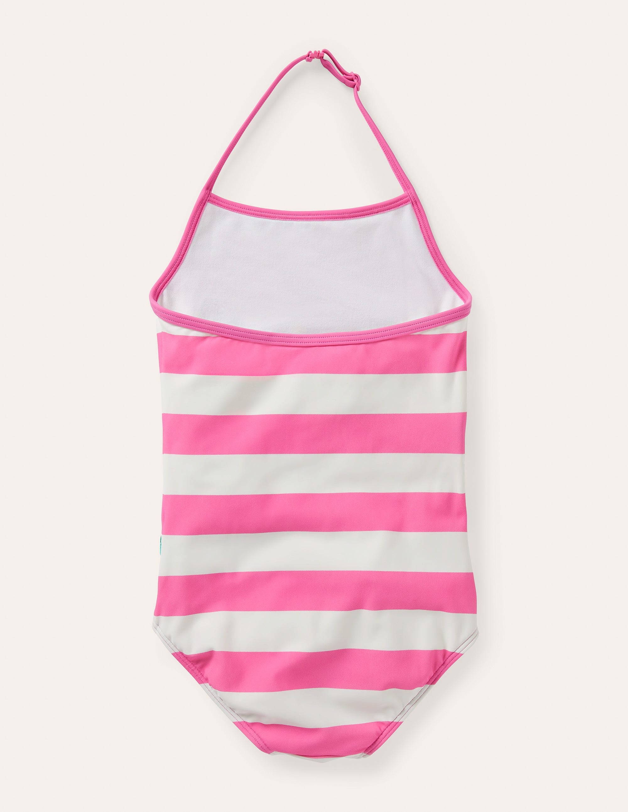 Maillot de bain à appliqué-Tortues rose doux/ivoire - Image 2