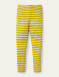 Legging fun-Jaune maïs/ivoire