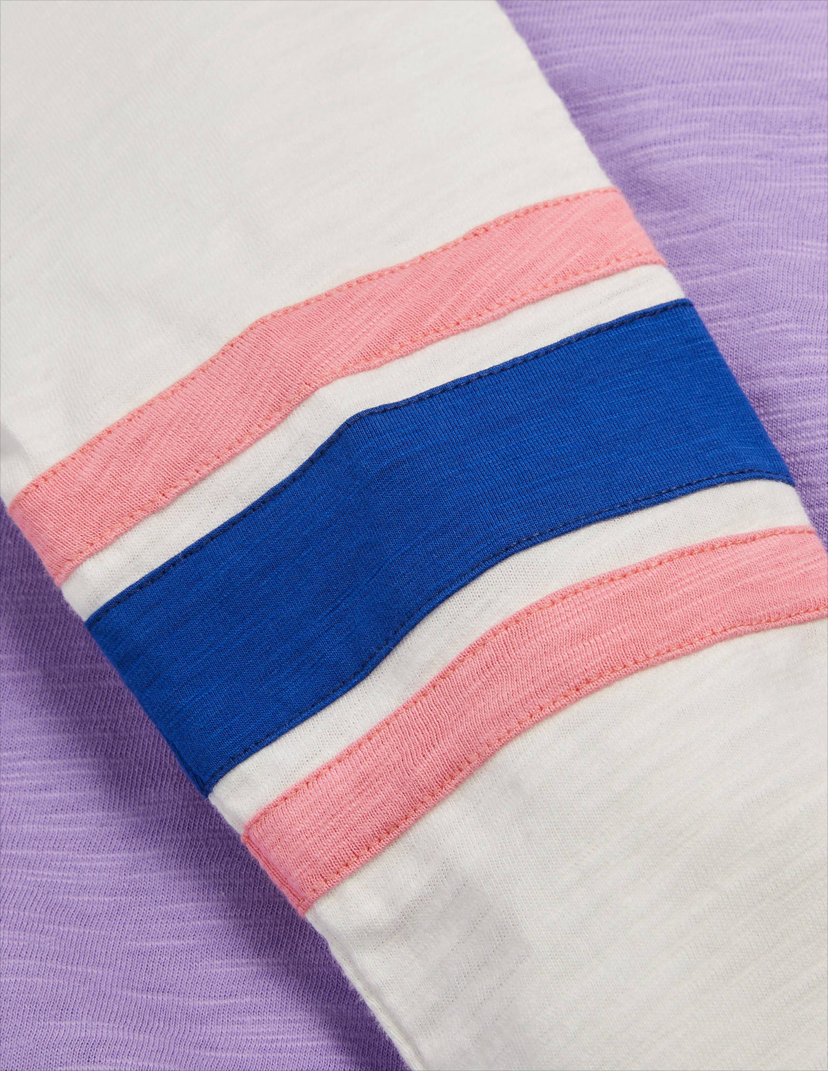 Raglan-Oberteil aus Flammgarn-Cooles Violett - Image 3