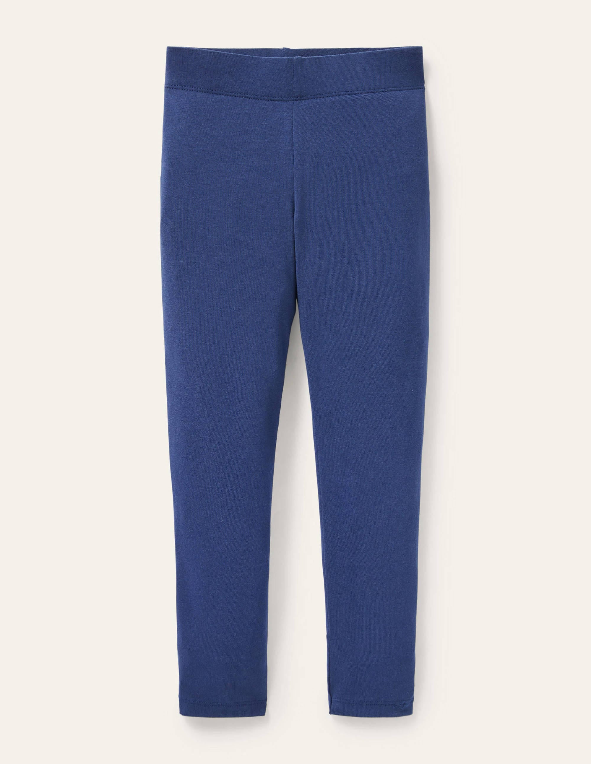 Einfarbige Leggings-Schuluniform-Navy - Image 1