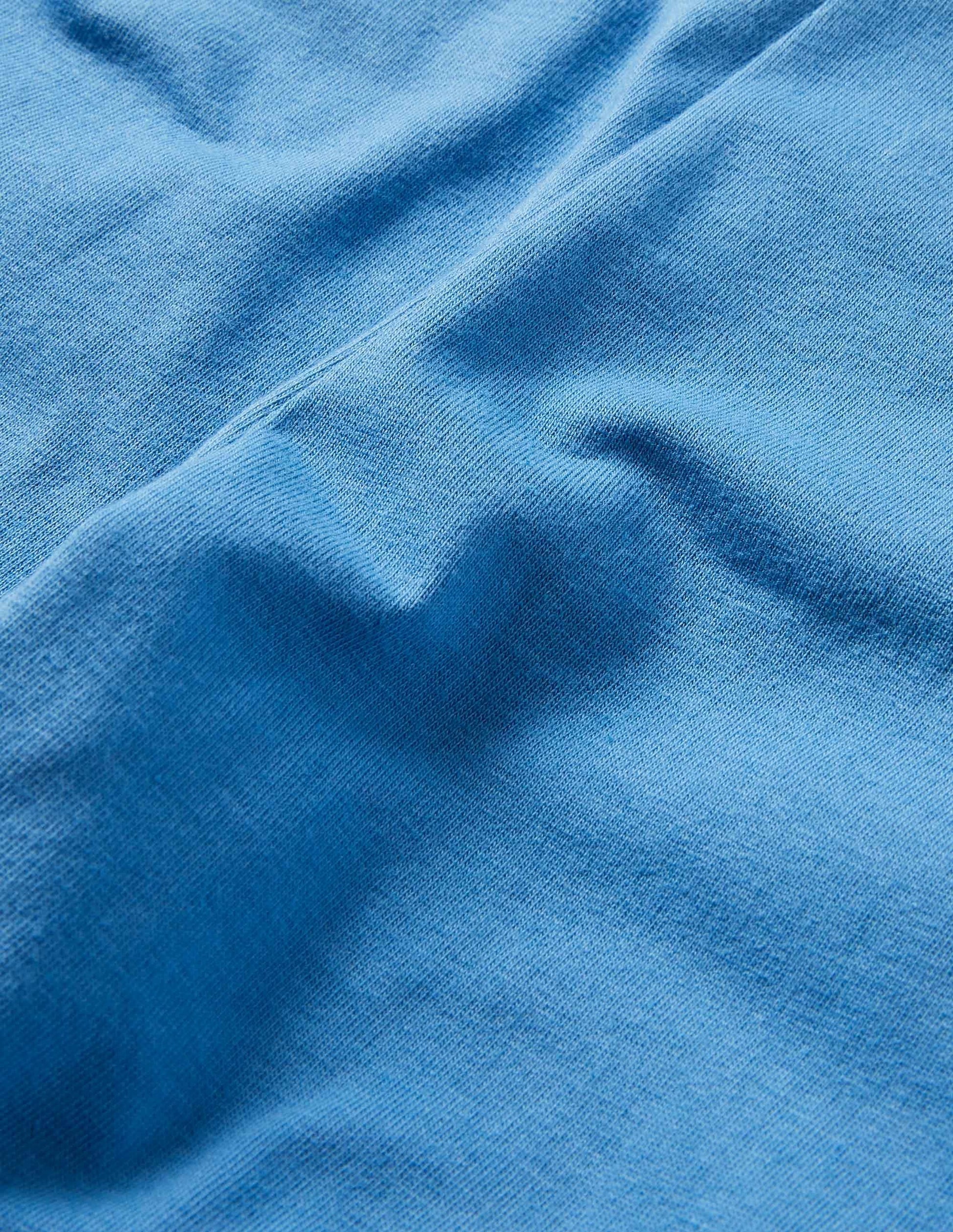 Legging court uni-Bleu élisabéthain-3