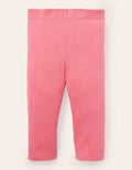 Legging court uni-Rose camélia vif