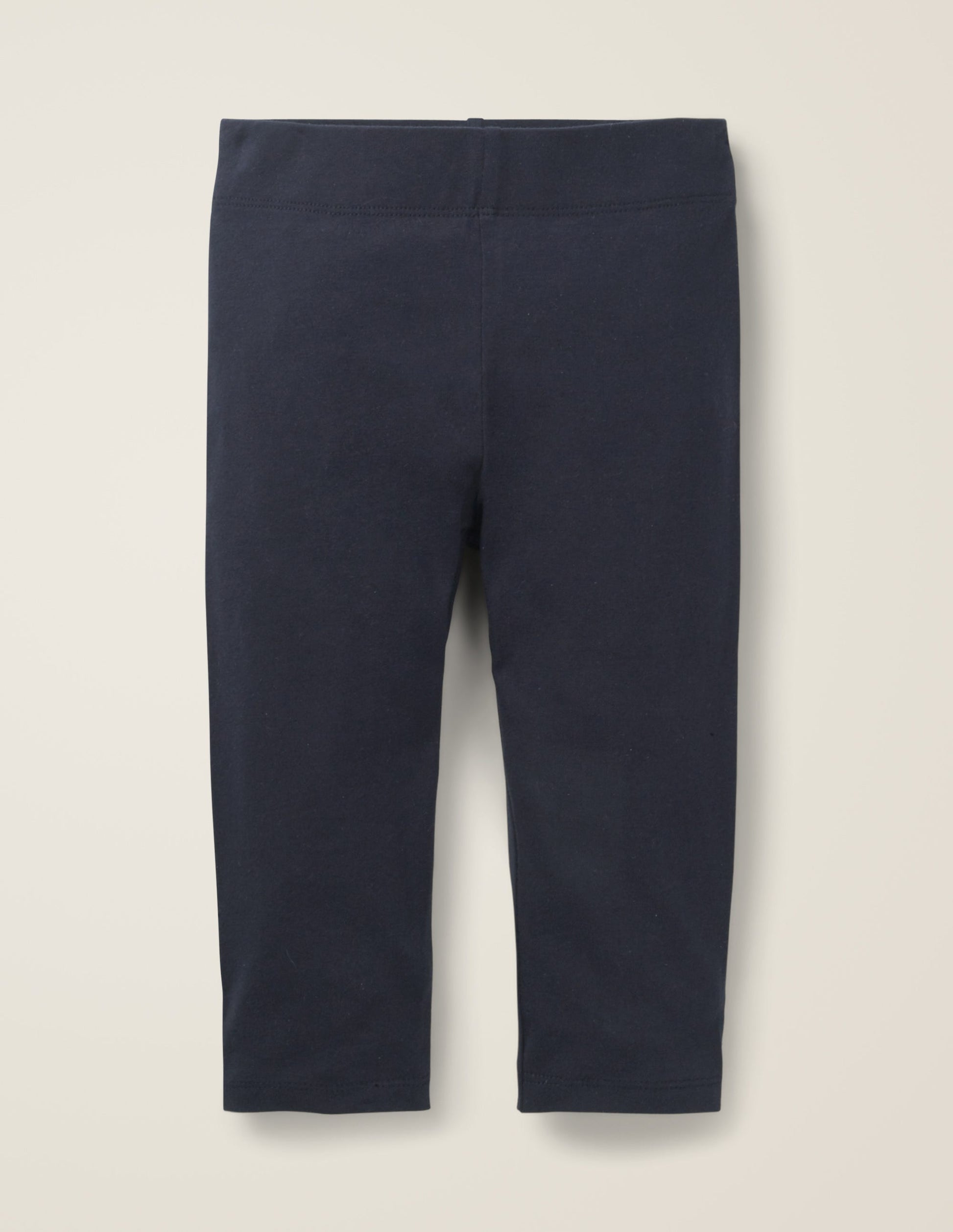 Legging court uni-Bleu marine universitaire-1