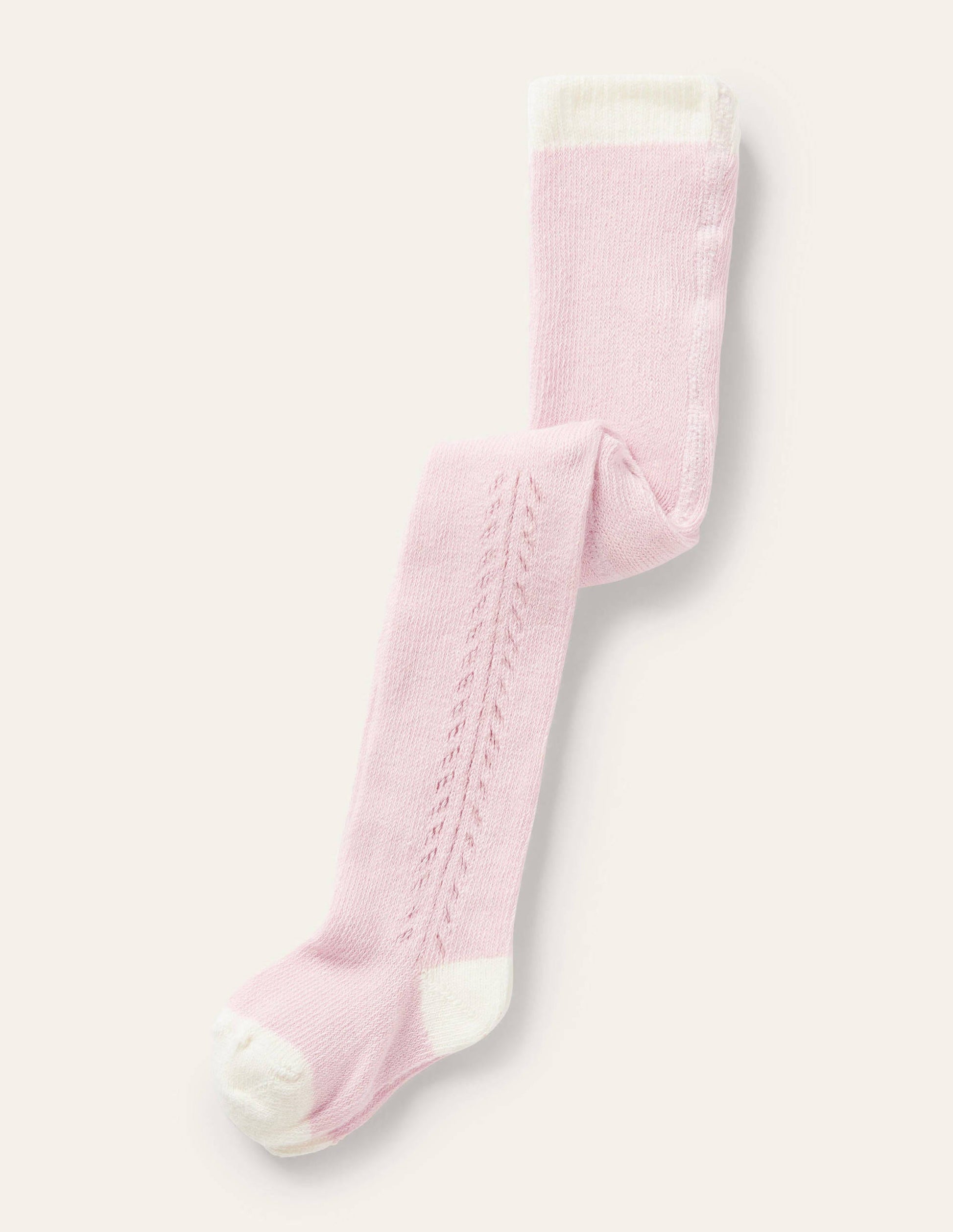 Strumpfhose mit Lochstickerei (Baby)-Provence-Altrosa-1