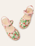 Espadrilles-Delfinrosa, Erdbeere