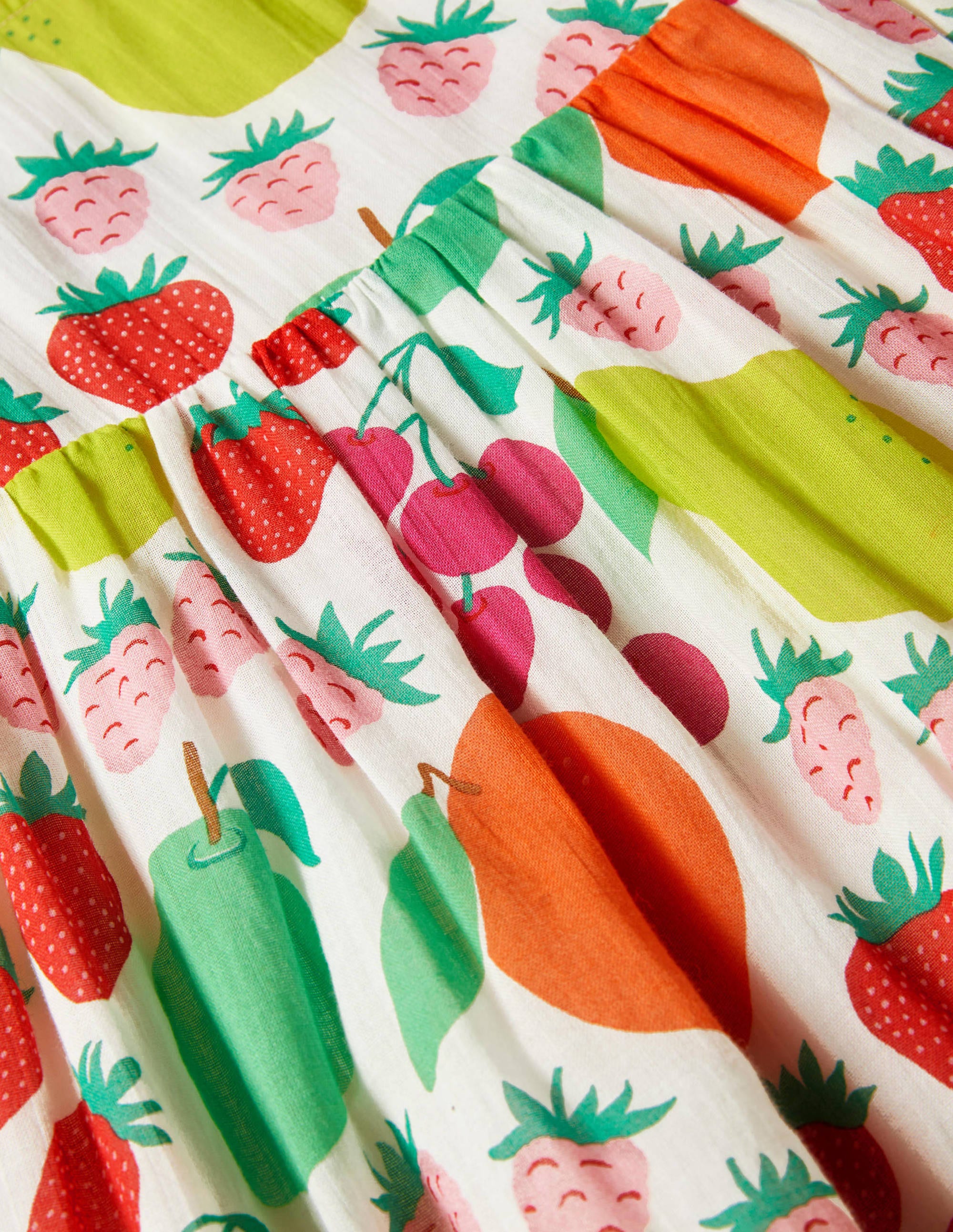Stufenkleid mit Quasten-Bunt, Tutti Frutti - Image 3